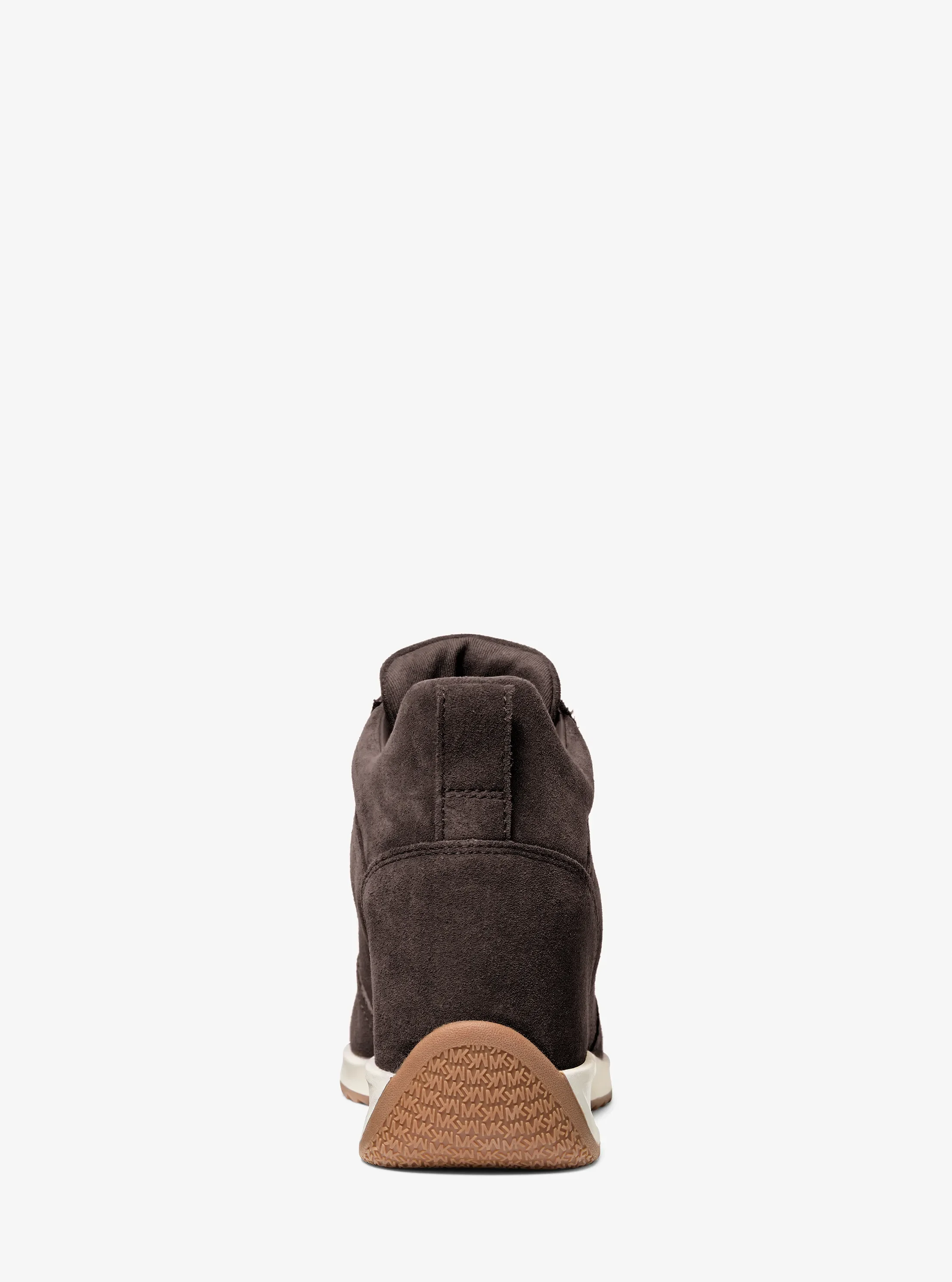 Женские кроссовки Michael Kors Nikko S2 Suede Wedge Trainer — фото 3