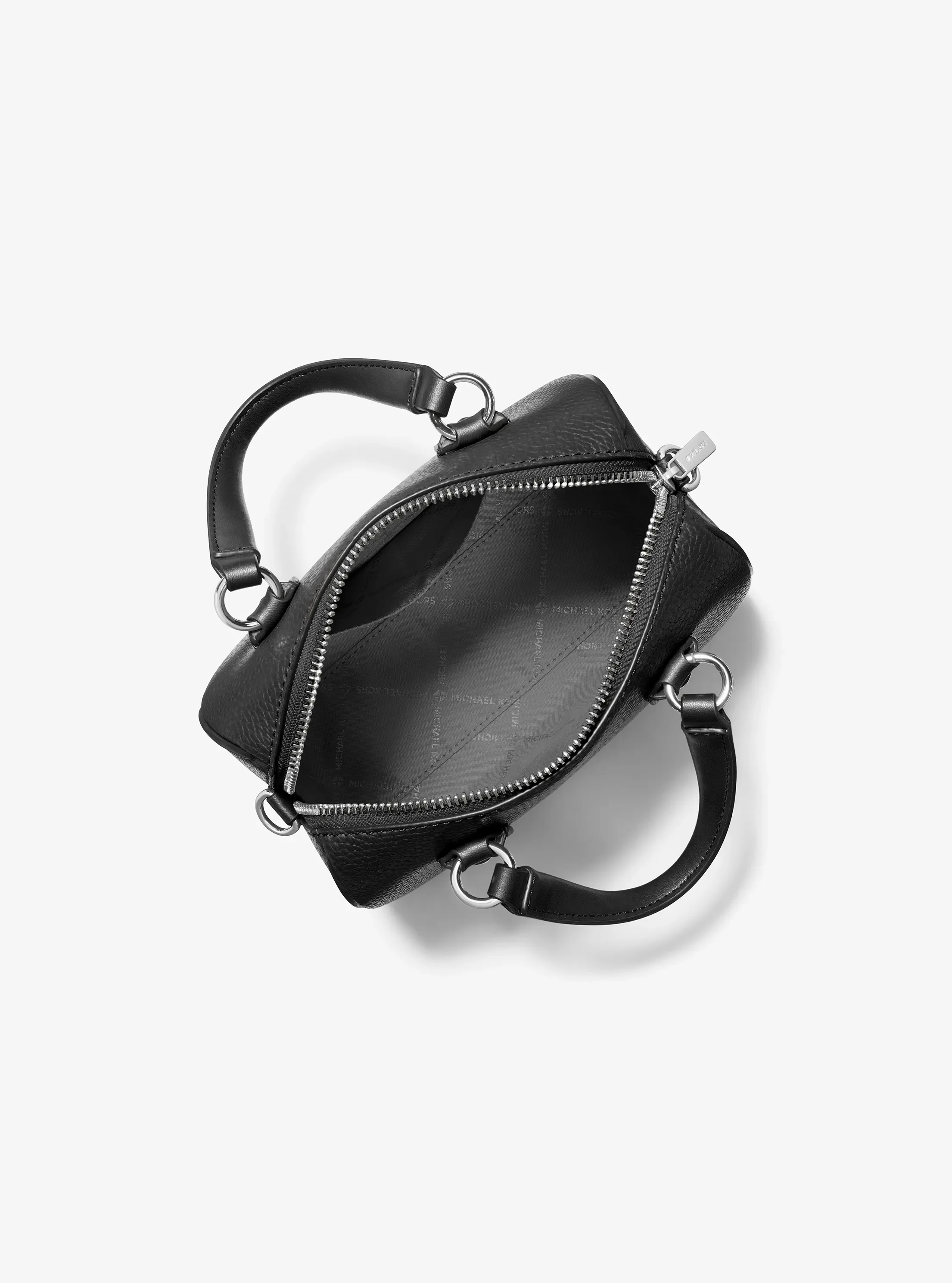 Michael Kors Grayson Small Pebbled Leather Duffel Crossbody Bag — фото 2