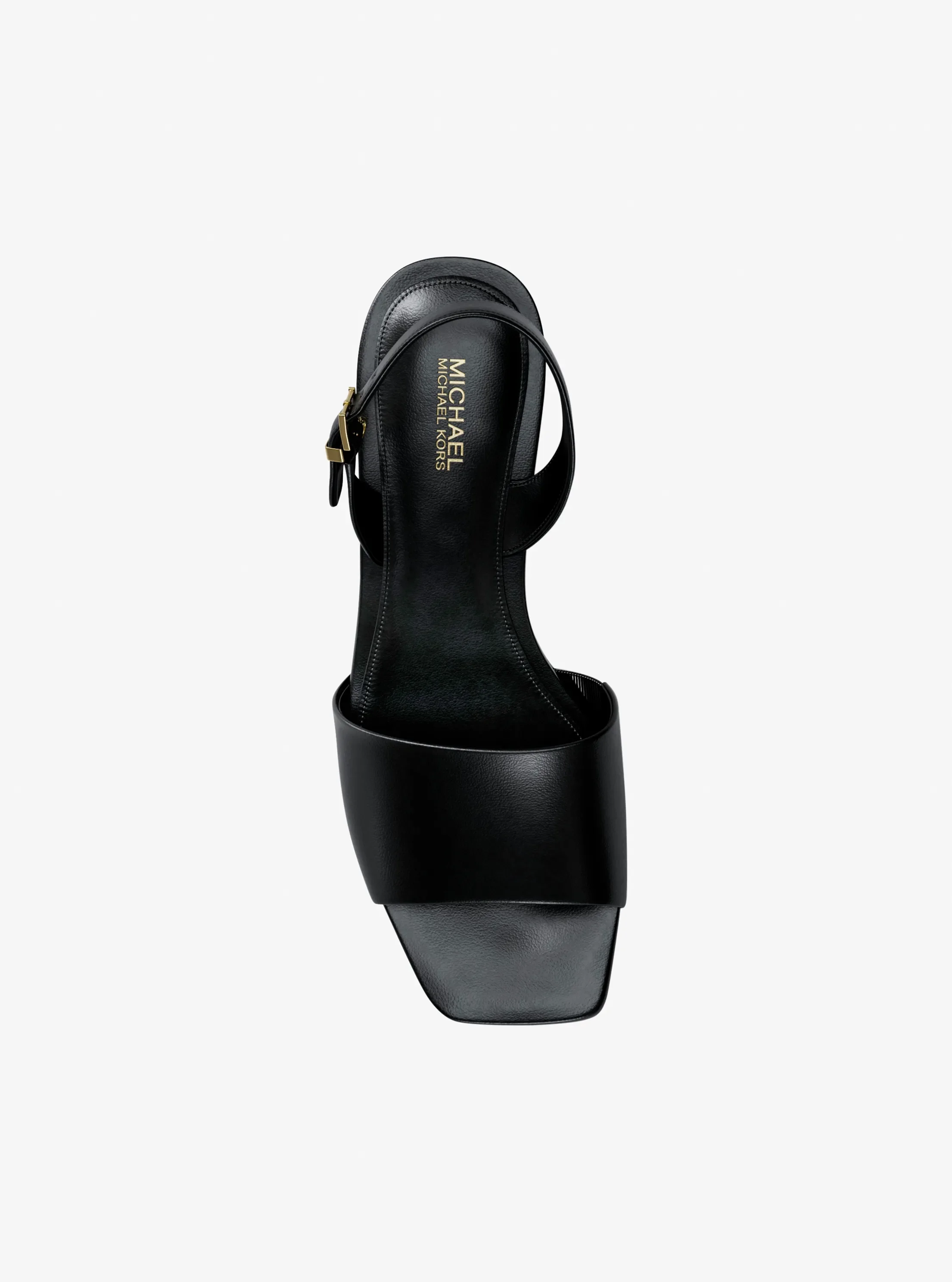 Сандалии Michael Kors Merrie Kitten Heel Sandal, цвет: Чёрный — фото 5