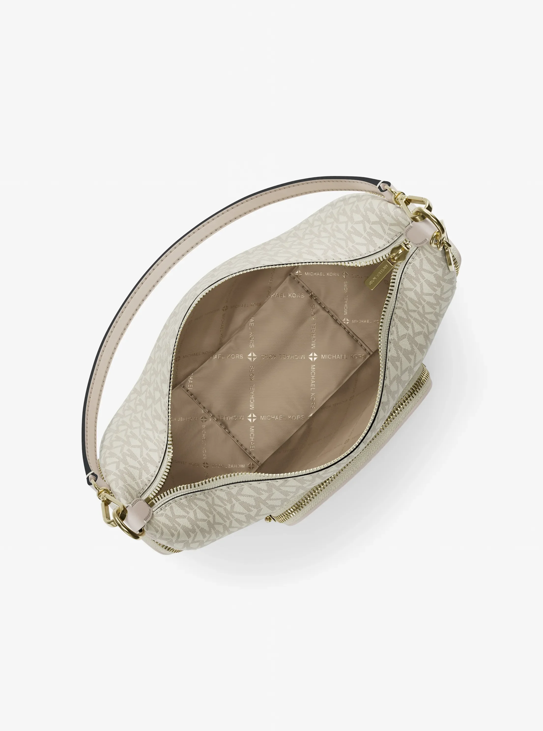 Сумки Michael Kors Merritt Medium Signature Logo Convertible Shoulder — фото 2
