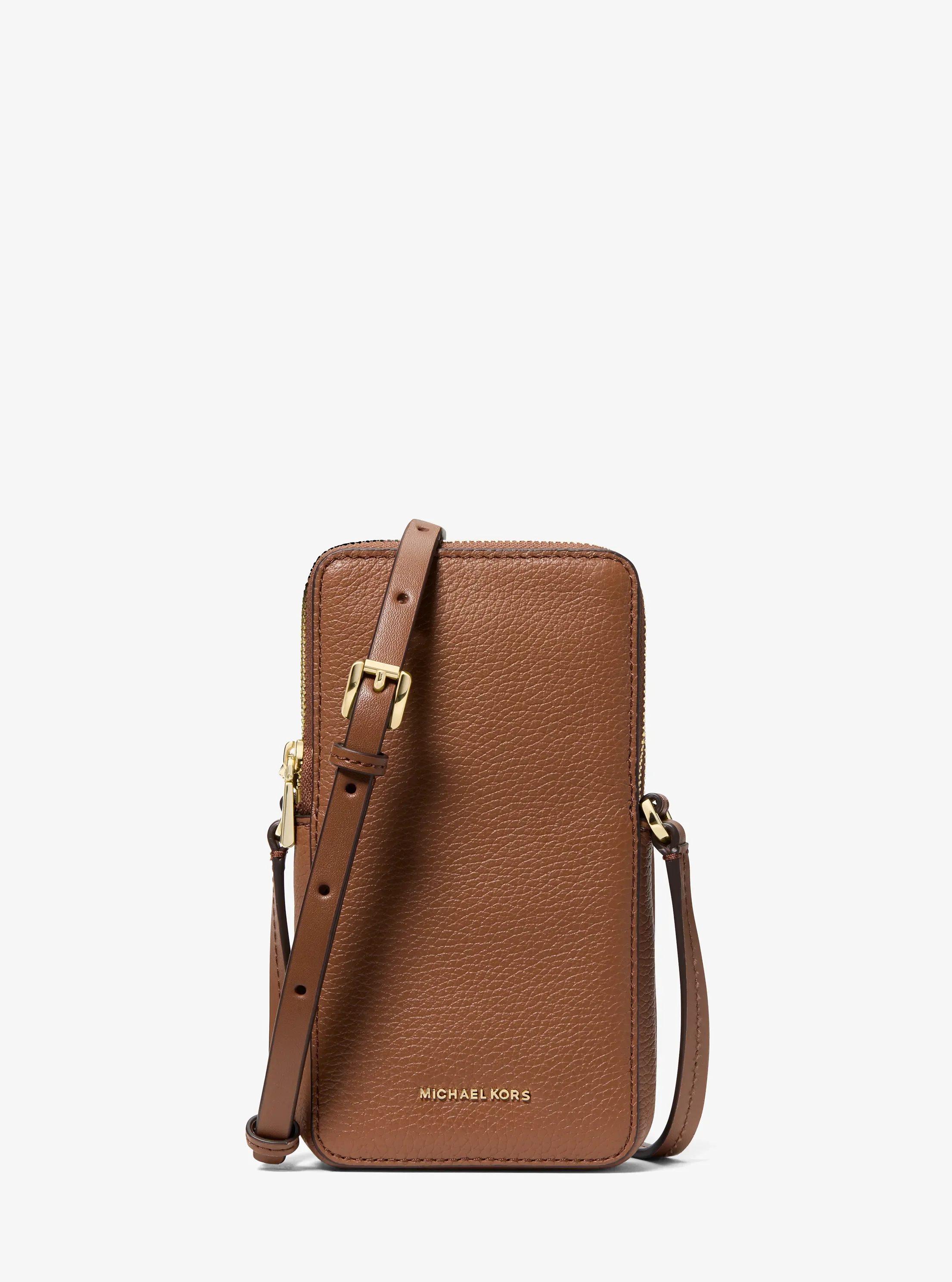 Женские сумки Michael Kors Jet Set Small Pebbled Leather Smartphone Crossbody