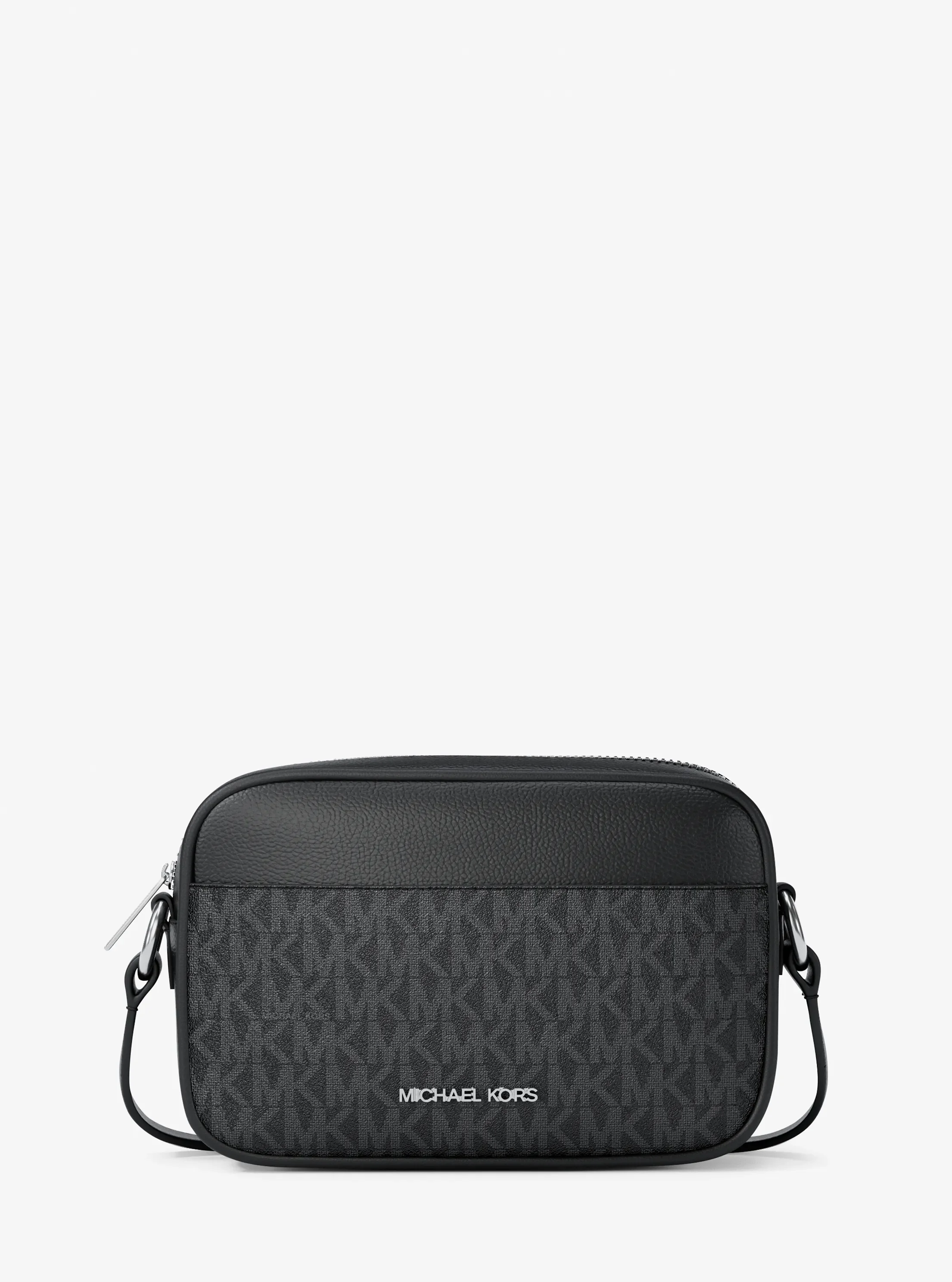 Michael Kors Jet Set Travel Small Signature Logo Camera Crossbody Bag