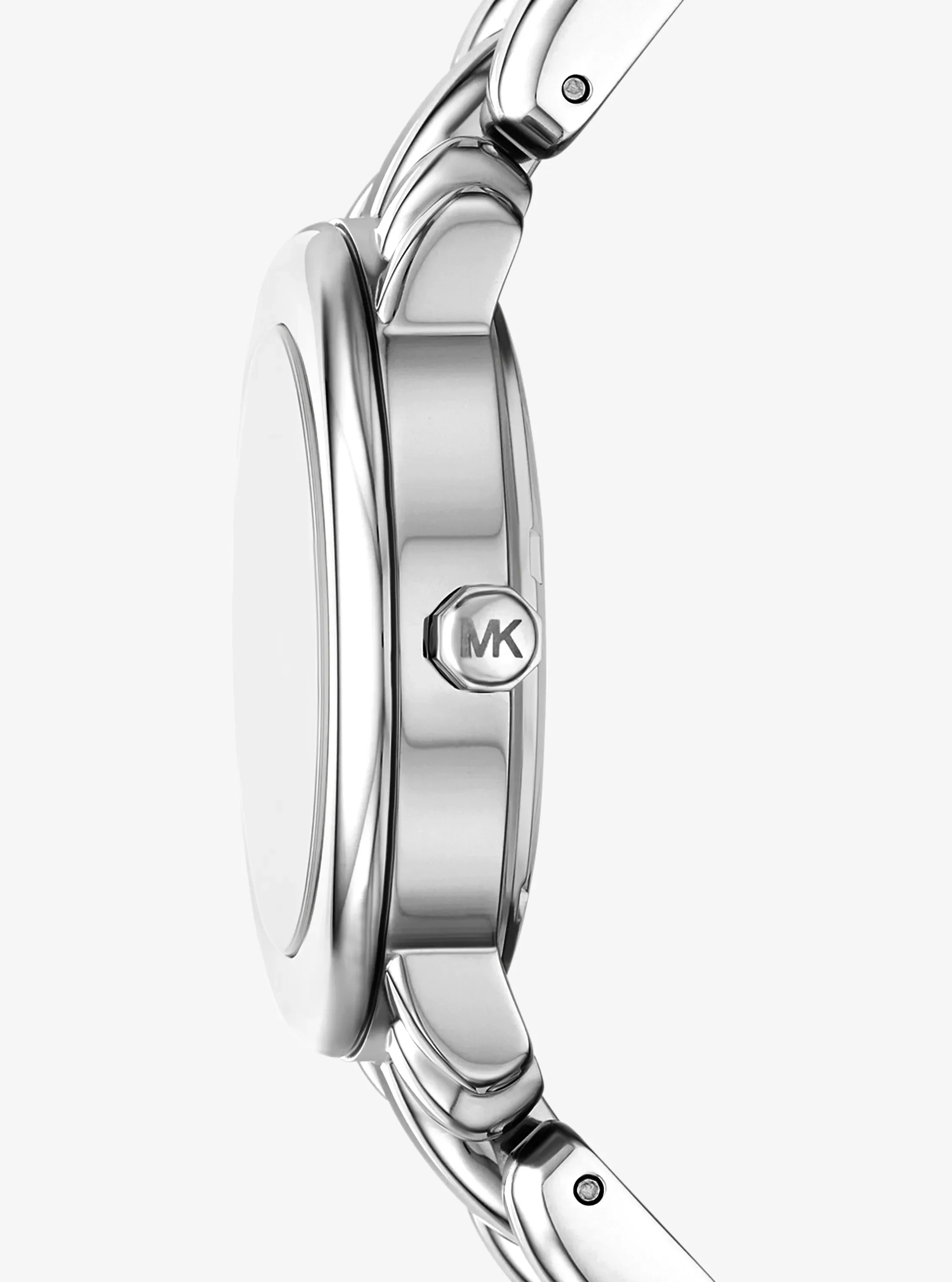 Женские часы Michael Kors Phoebe Silver-Tone Watch, цвет: Серебряный — фото 2