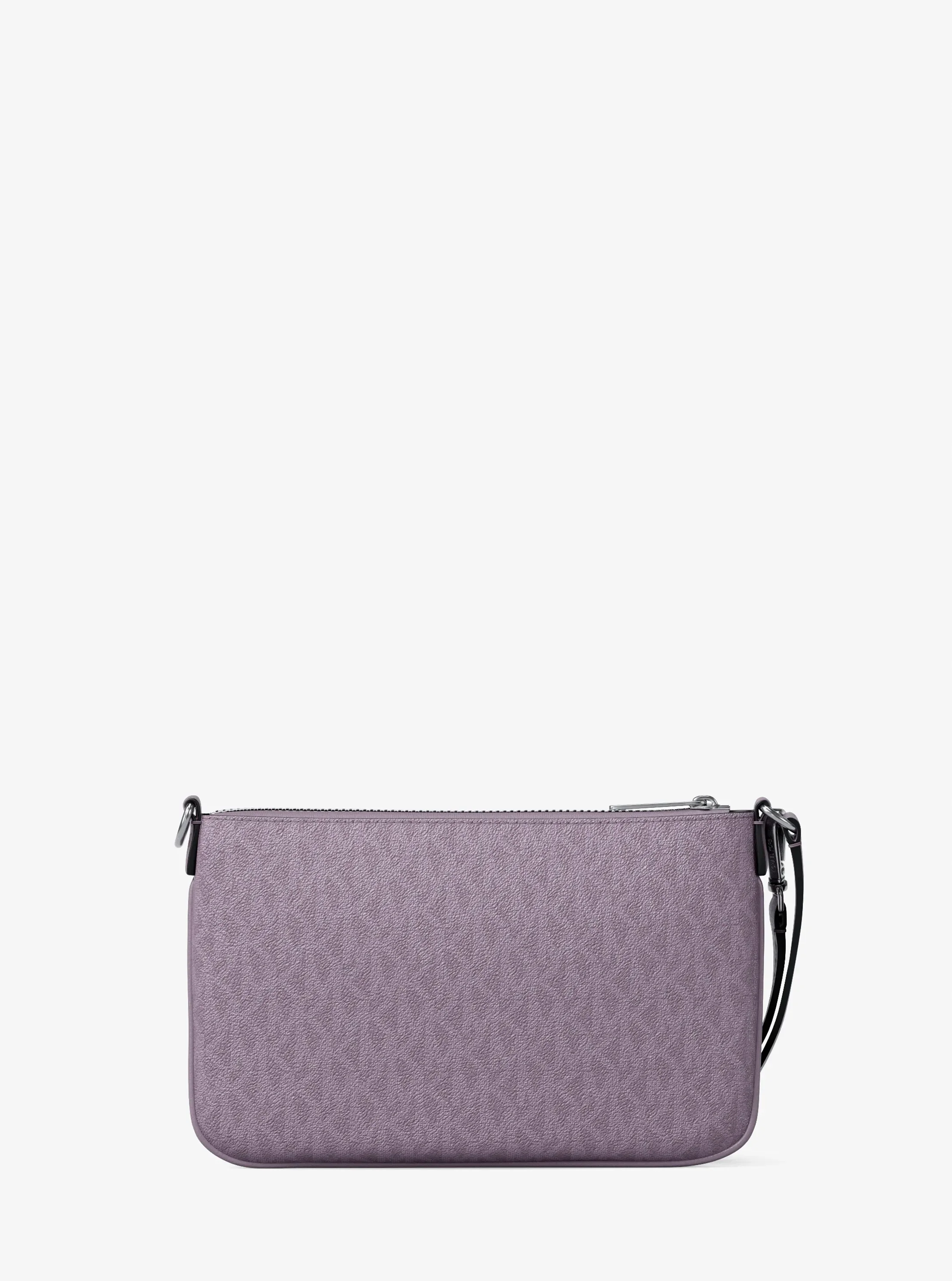 Сумки Michael Kors Jet Set Small Signature Logo Convertible Wristlet — фото 3