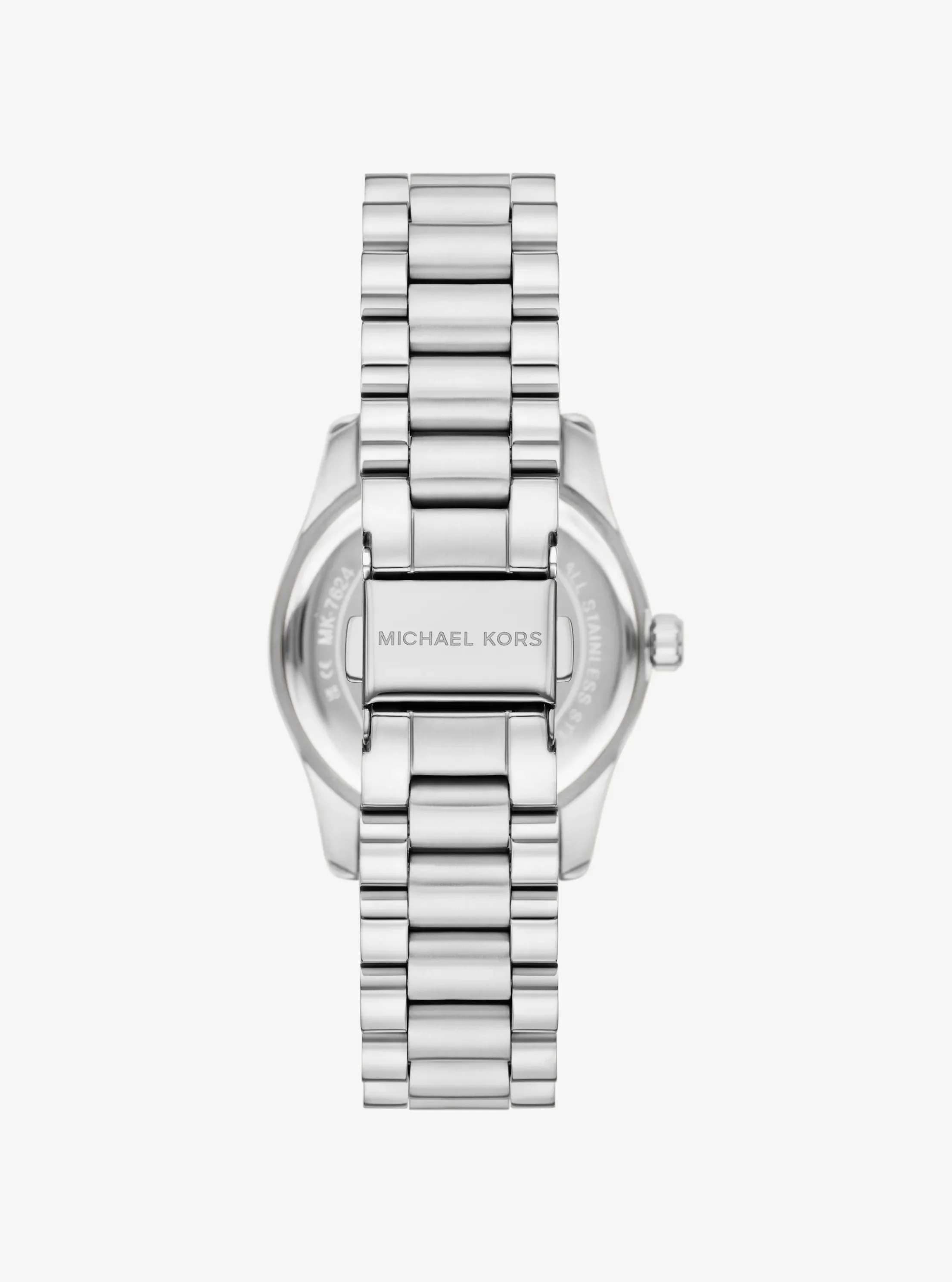 Женские часы Michael Kors Mini Lexington Silver-Tone Watch — фото 3