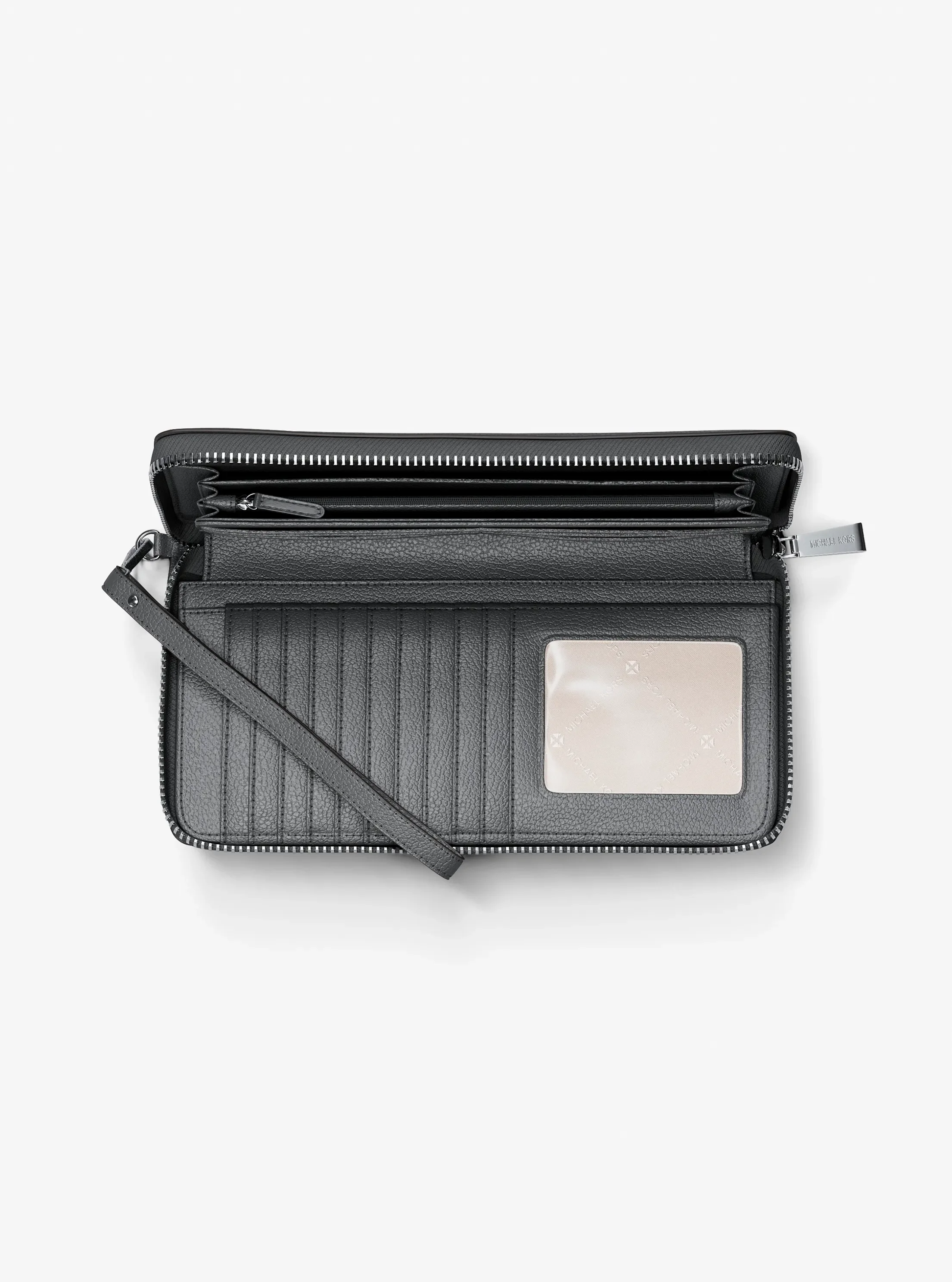 Женские кошельки Michael Kors Jet Set Travel Large Leather Continental Wallet — фото 2