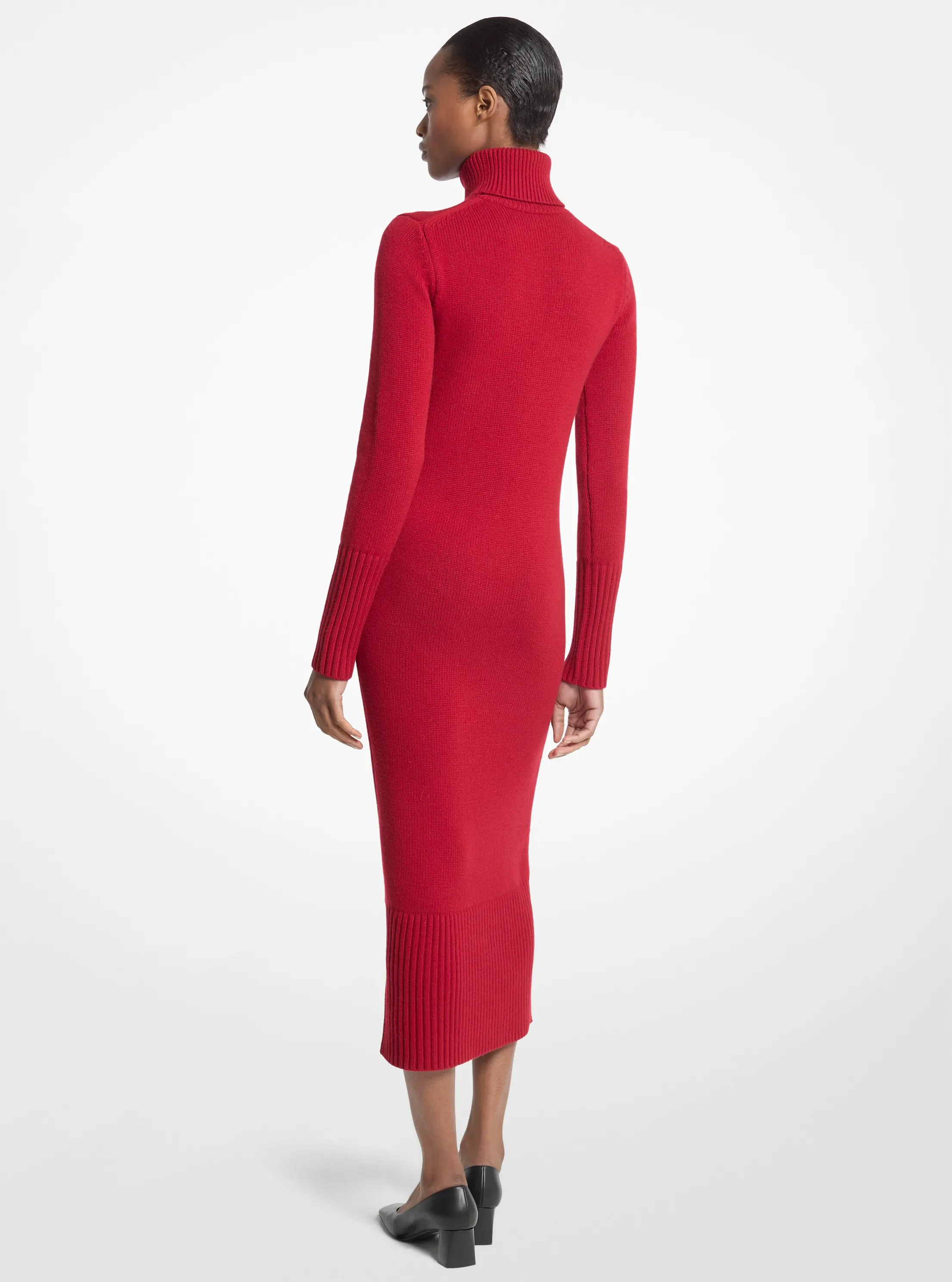 Michael Kors Cashmere Turtleneck Sweater Dress — фото 2