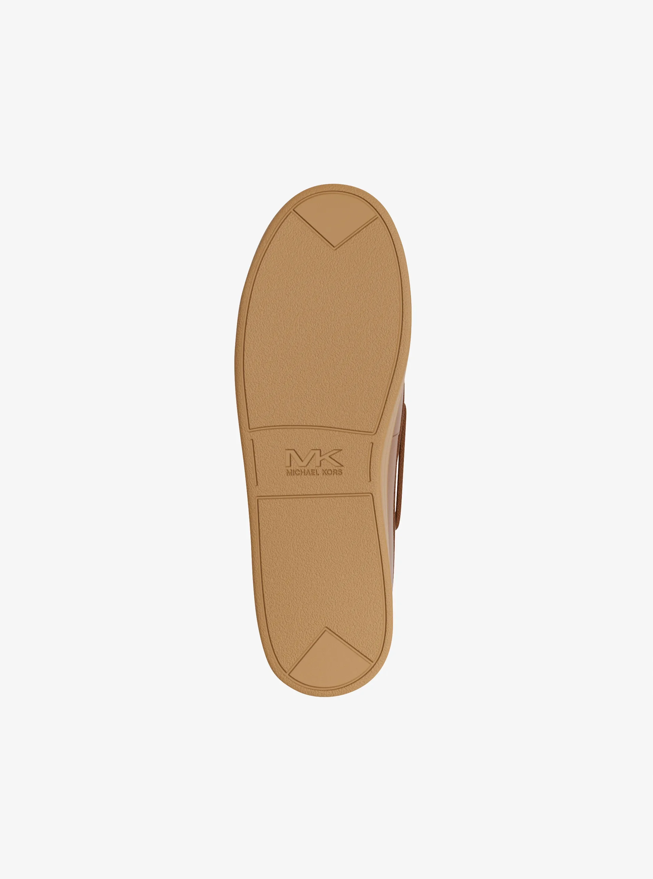 Мужские туфли Michael Kors Aiden Leather Boat, цвет: Светло-коричневый — фото 6
