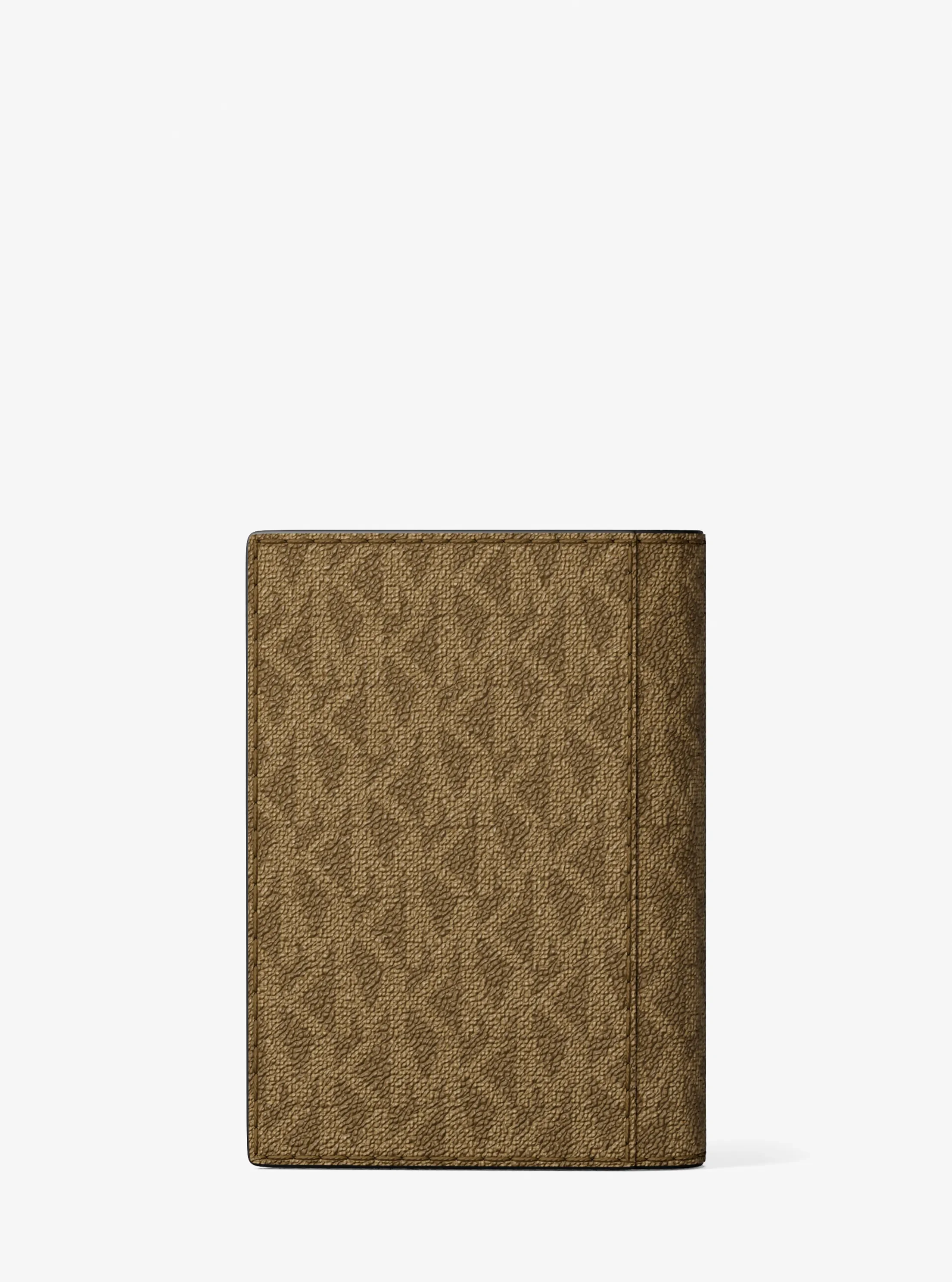 Мужские кошельки Michael Kors Hudson Signature Logo Folio Card Case — фото 3