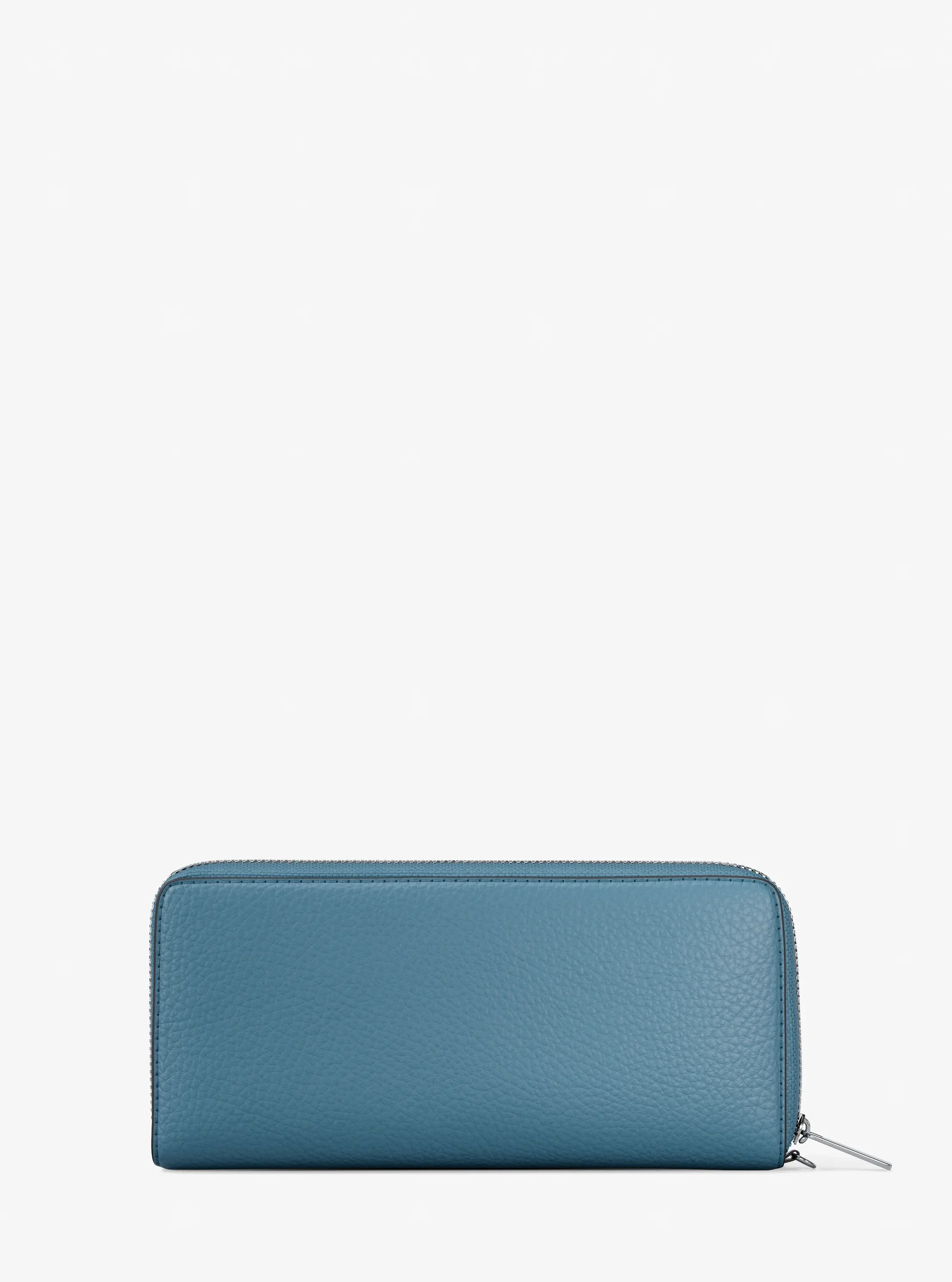 Michael Kors Large Pebbled Leather Continental Wallet — фото 3