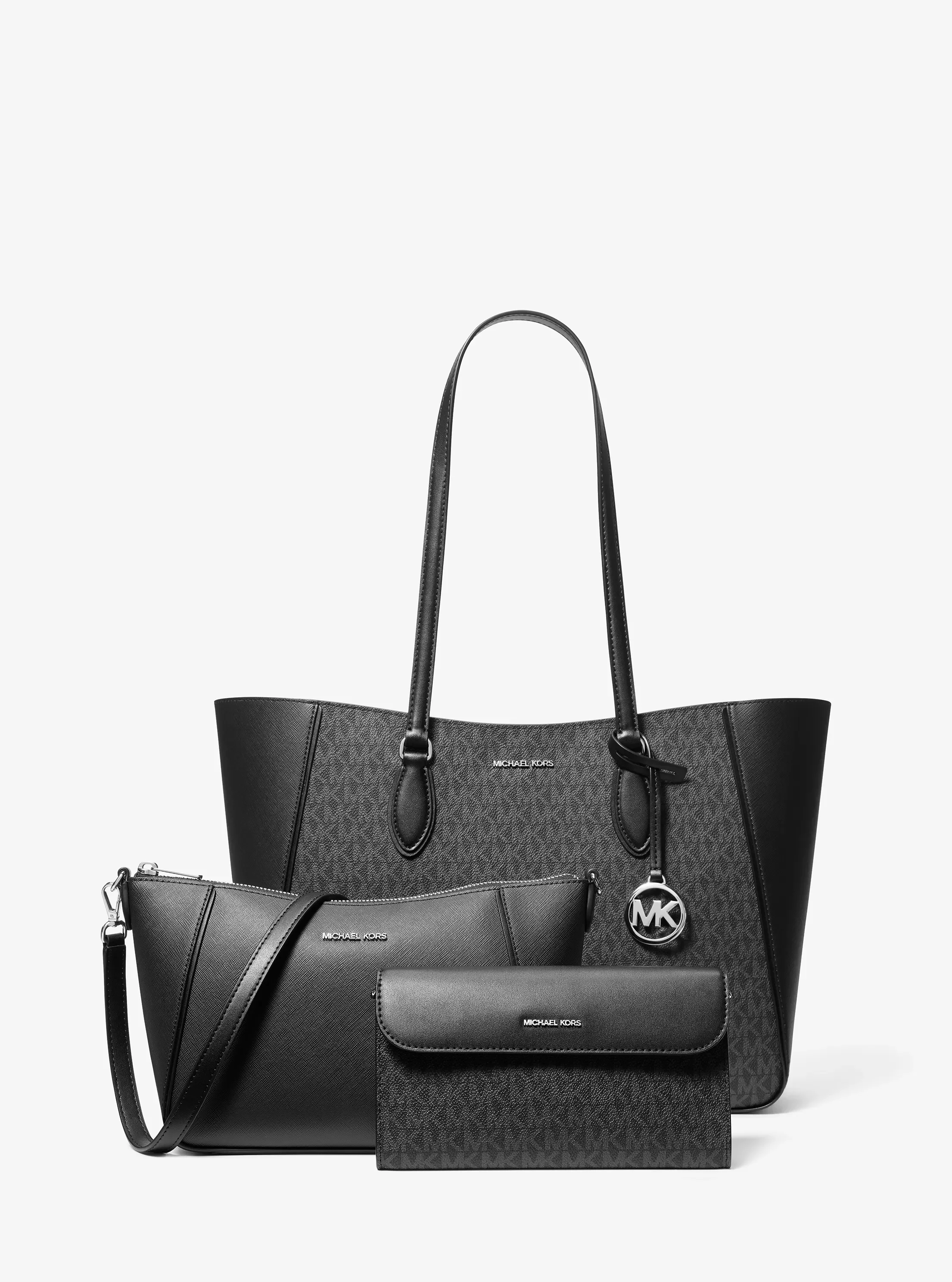 Сумки Michael Kors Jet Set Travel Large 3-in-1 Signature Logo — фото 6