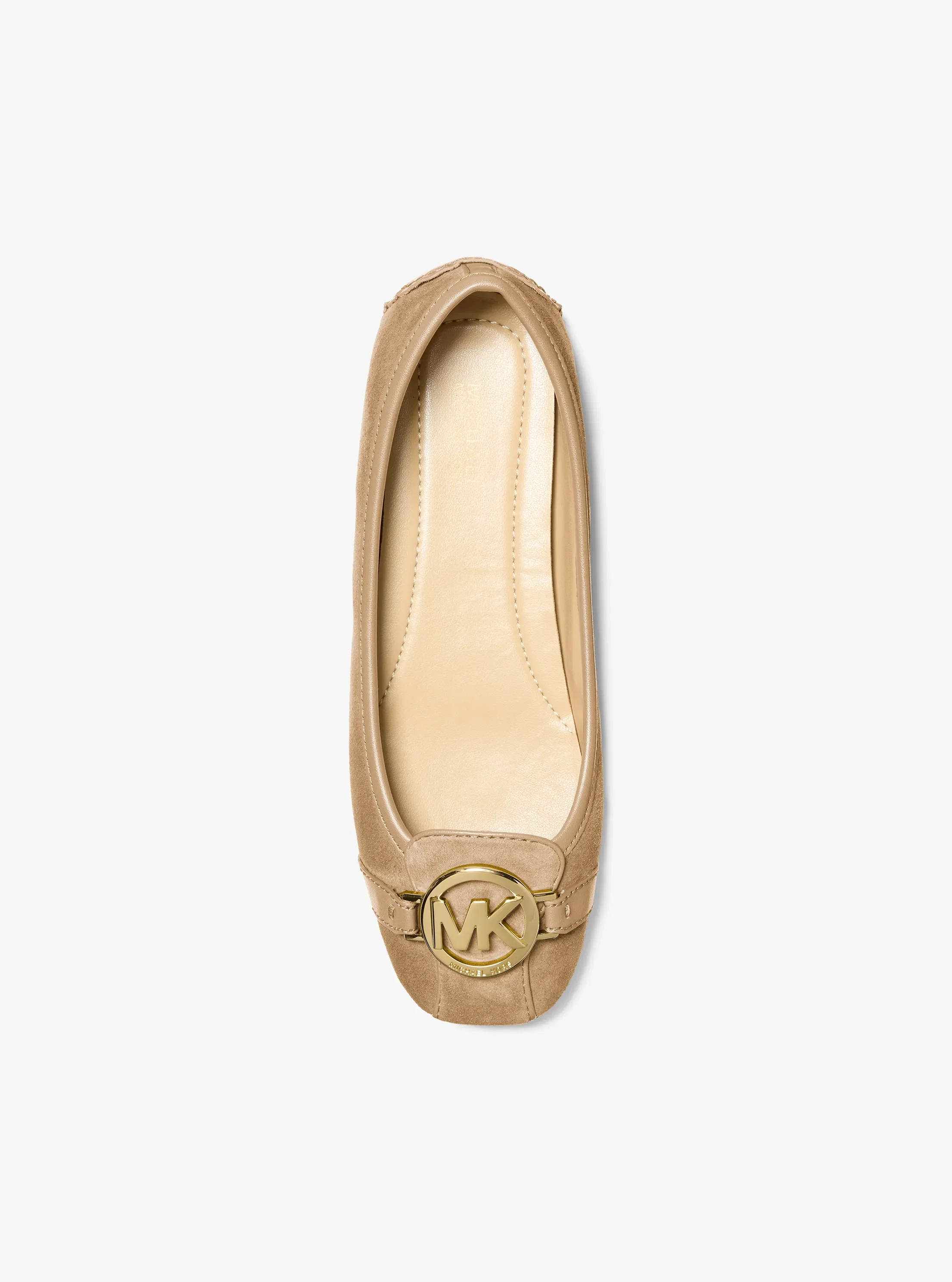 Мокасины Michael Kors Fulton Suede Moccasin, цвет: Верблюжий — фото 3