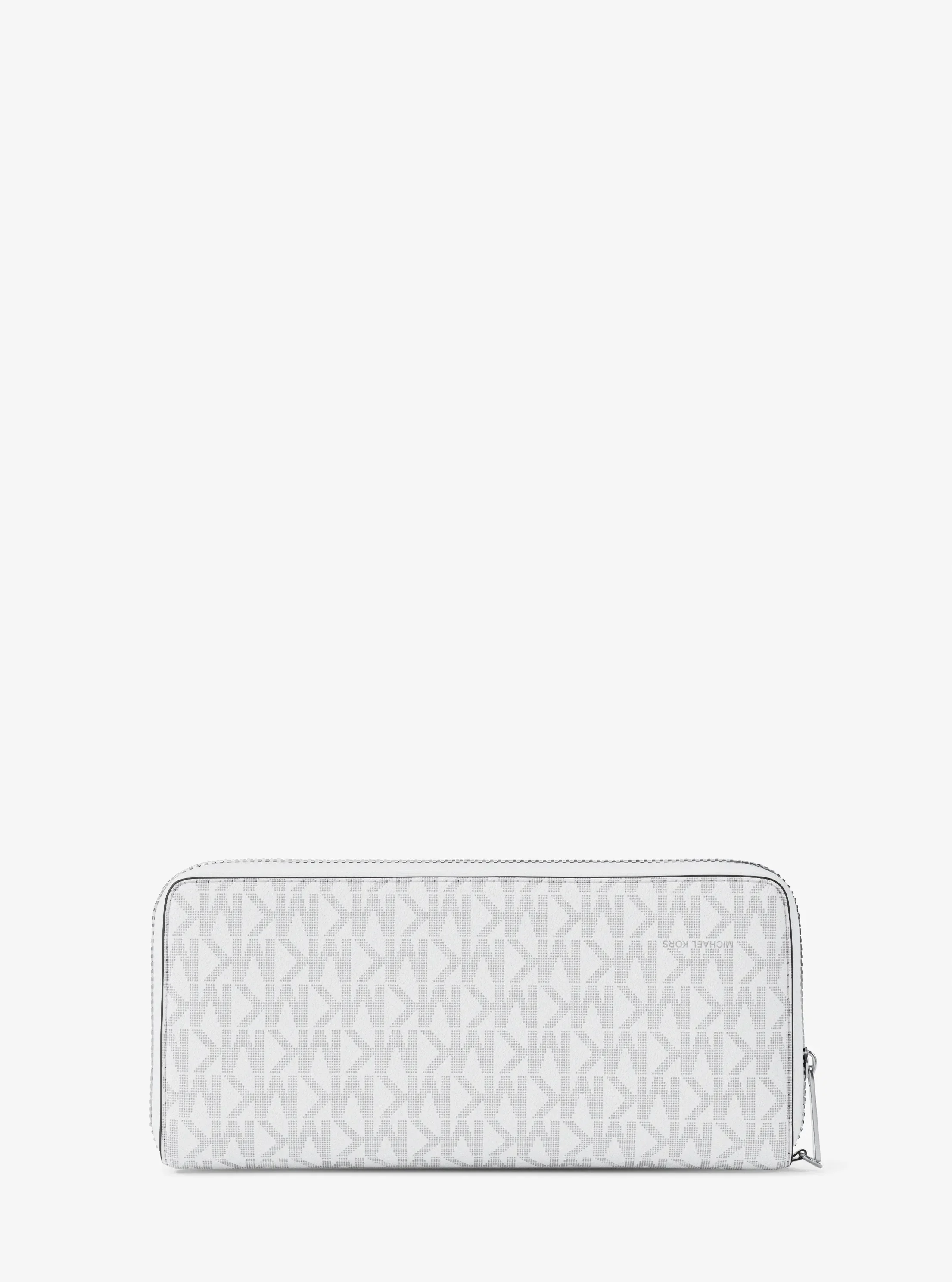 Кошельки Michael Kors Jet Set Large Signature Logo Continental Wallet — фото 3