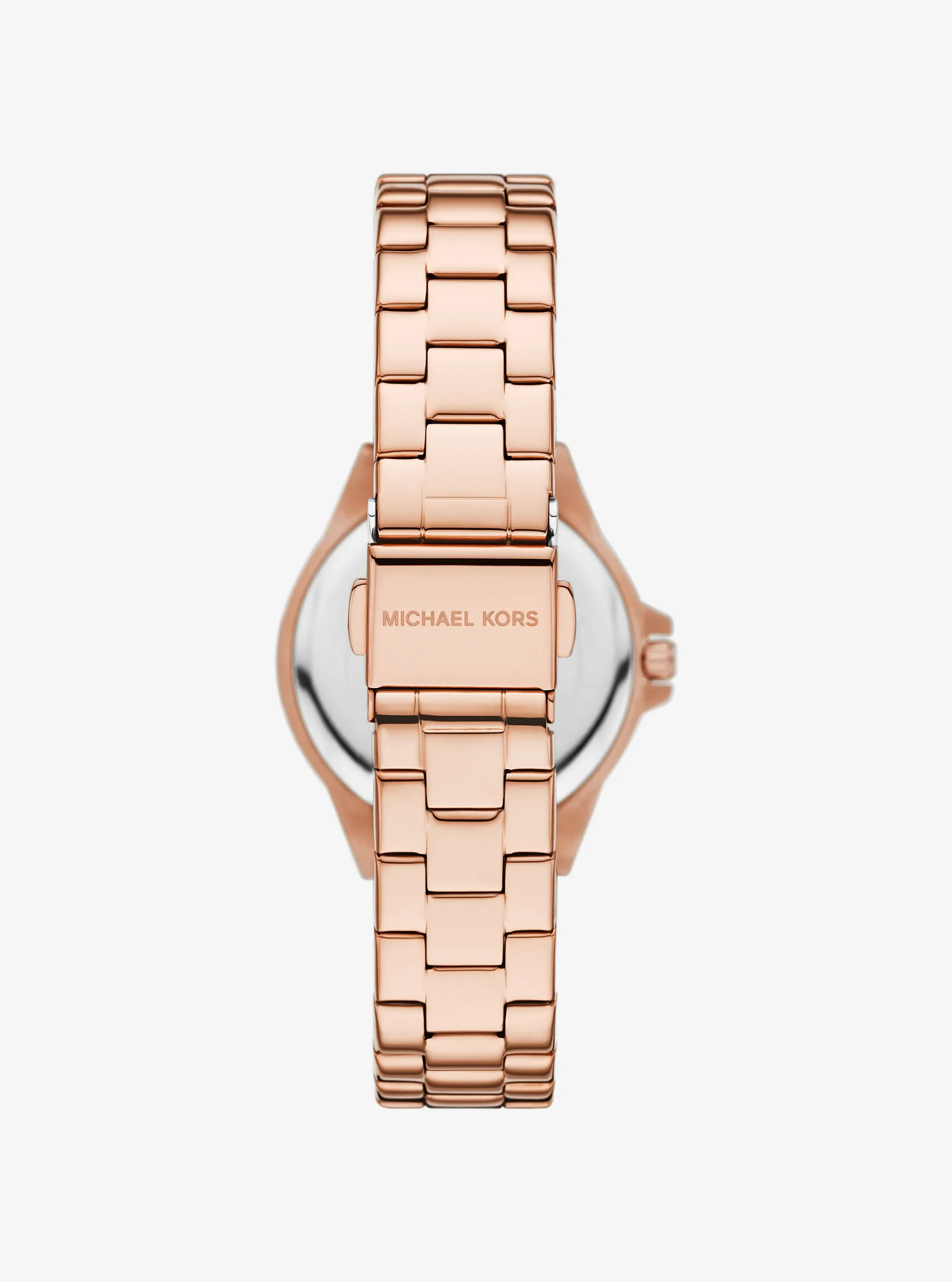 Часы Michael Kors Mini Lennox Pavé Rose Gold-Tone Watch, цвет: Розовое золото — фото 3