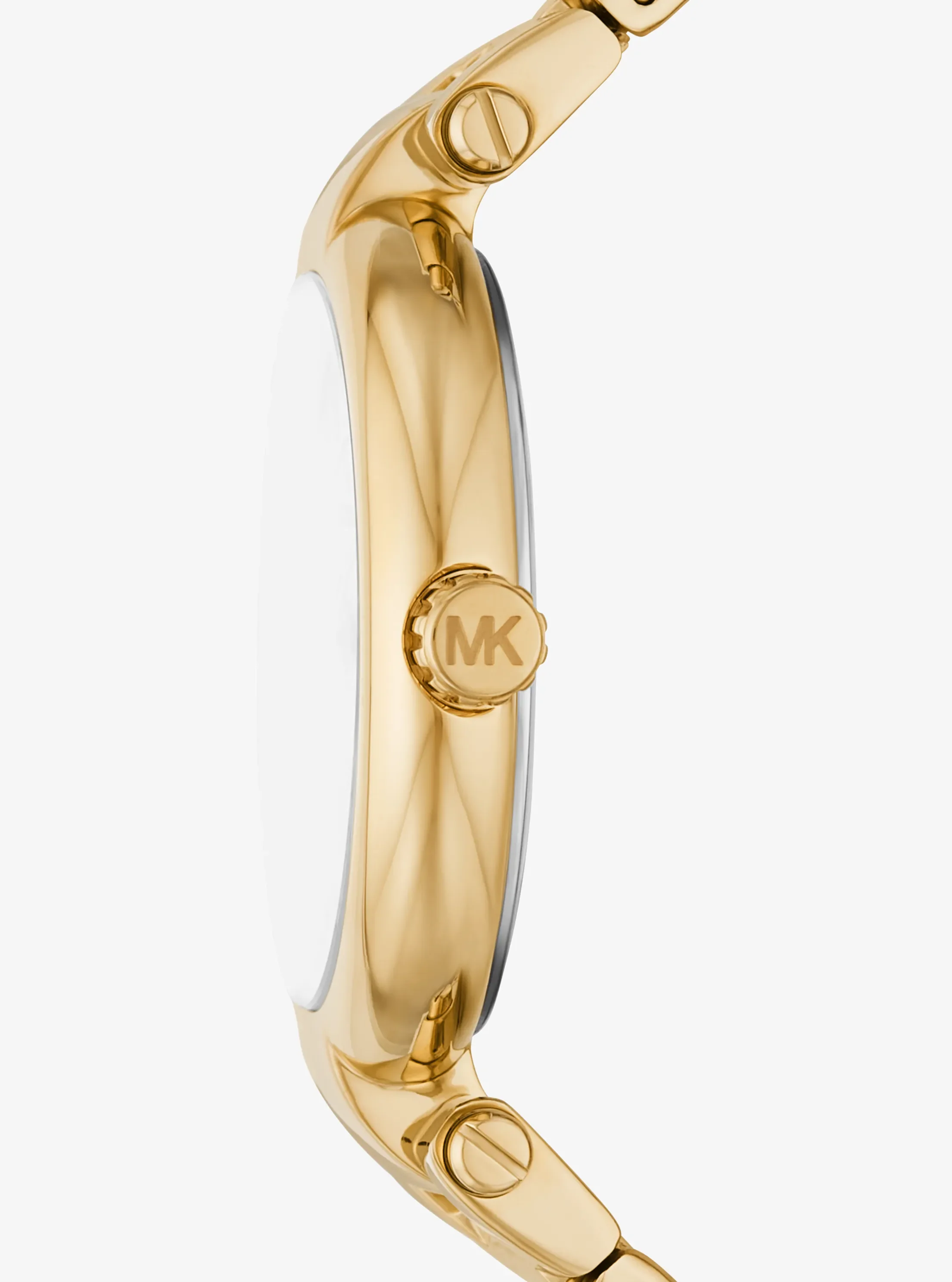 Часы Michael Kors Laney Gold-Tone Watch, цвет: Золотой — фото 2