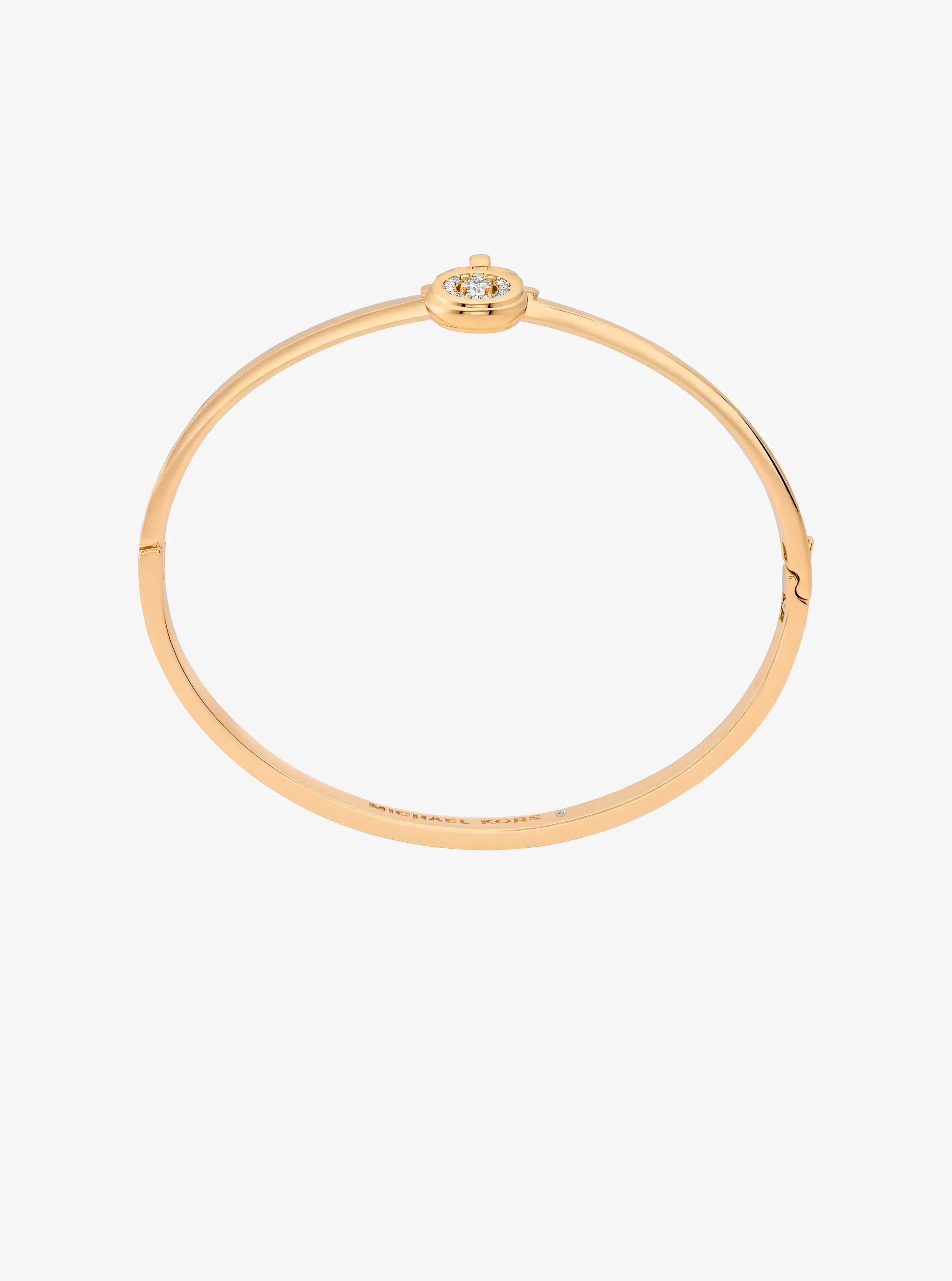 Браслет Michael Kors Pavé Lock, цвет: Золотой — фото 2