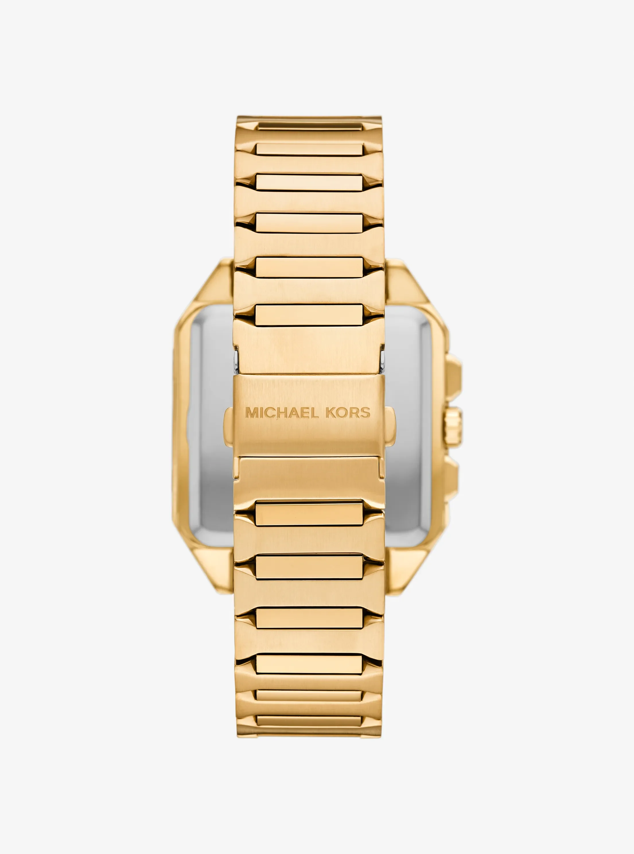 Часы Michael Kors Hayes Oversized Gold-Tone Sport Watch, цвет: Золотой — фото 3