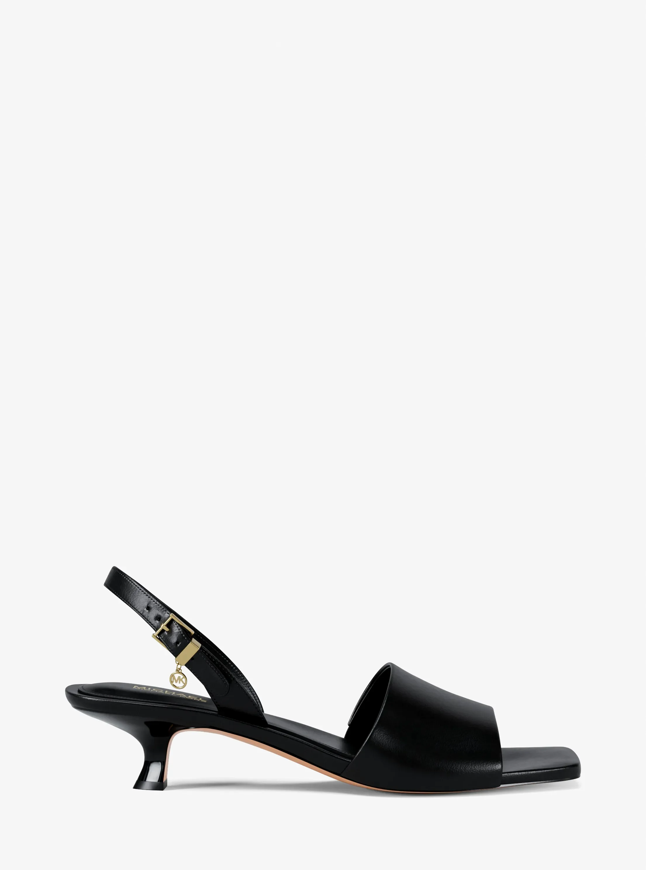 Сандалии Michael Kors Merrie Kitten Heel Sandal, цвет: Чёрный — фото 2