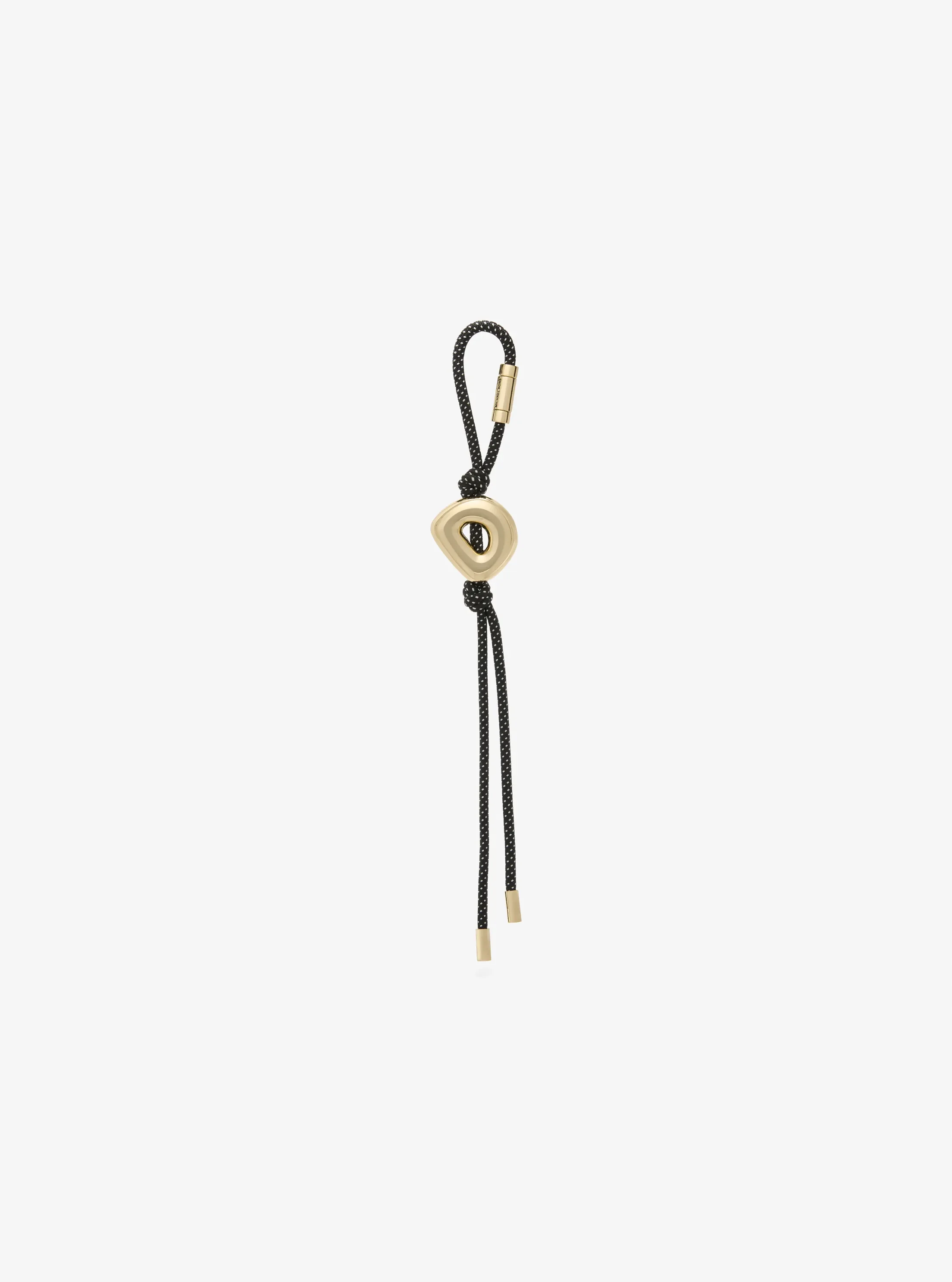 Женские брелоки Michael Kors Initial Gold-Tone and Speckled Cord Bag Charm