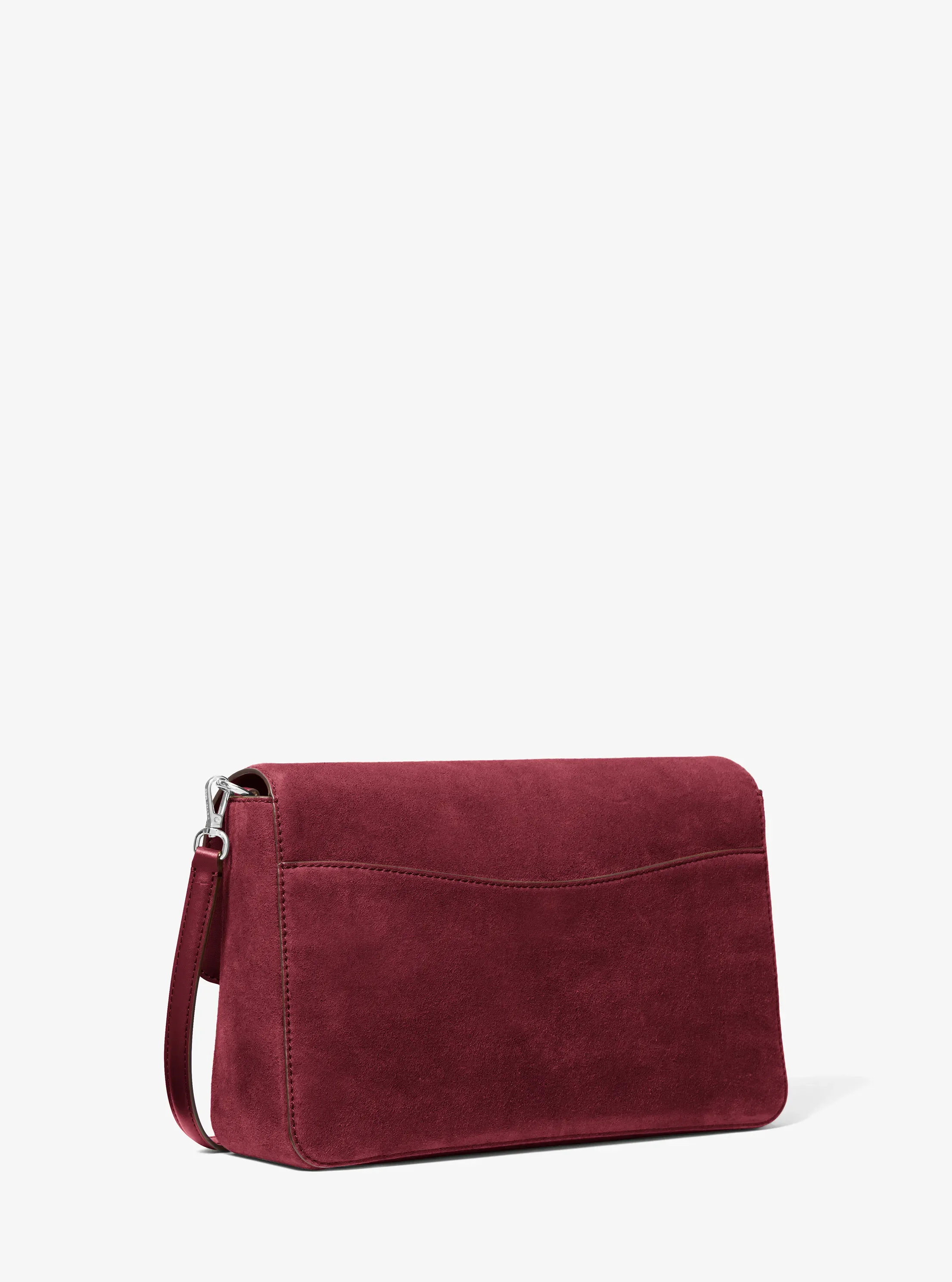 Женская сумка Michael Kors Kacey Large Convertible Shoulder, цвет: Тёмно-бордовый — фото 3