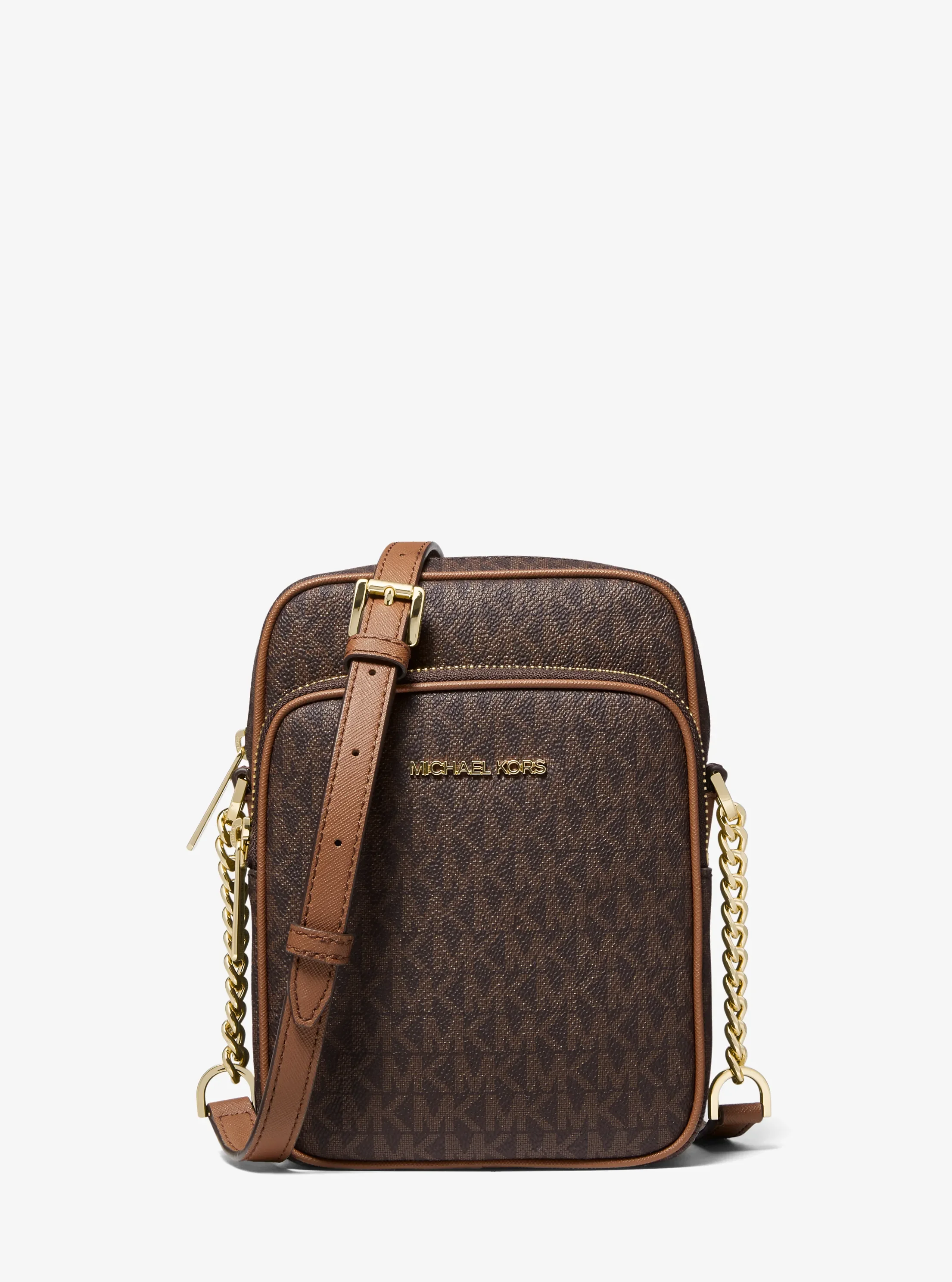 Сумки Michael Kors Jet Set Travel Medium Logo Crossbody