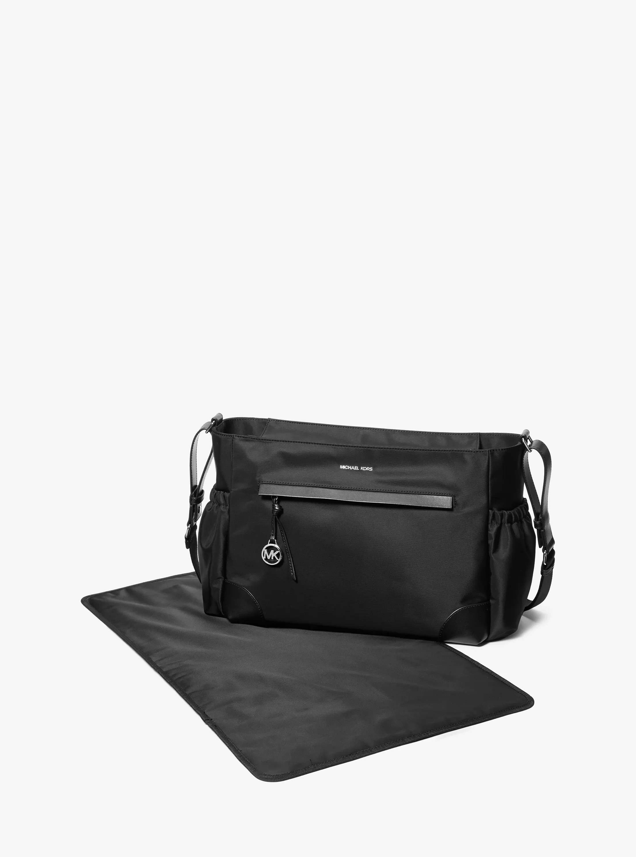 Сумка Michael Kors Prescott Large Nylon Diaper, цвет: Чёрный — фото 5