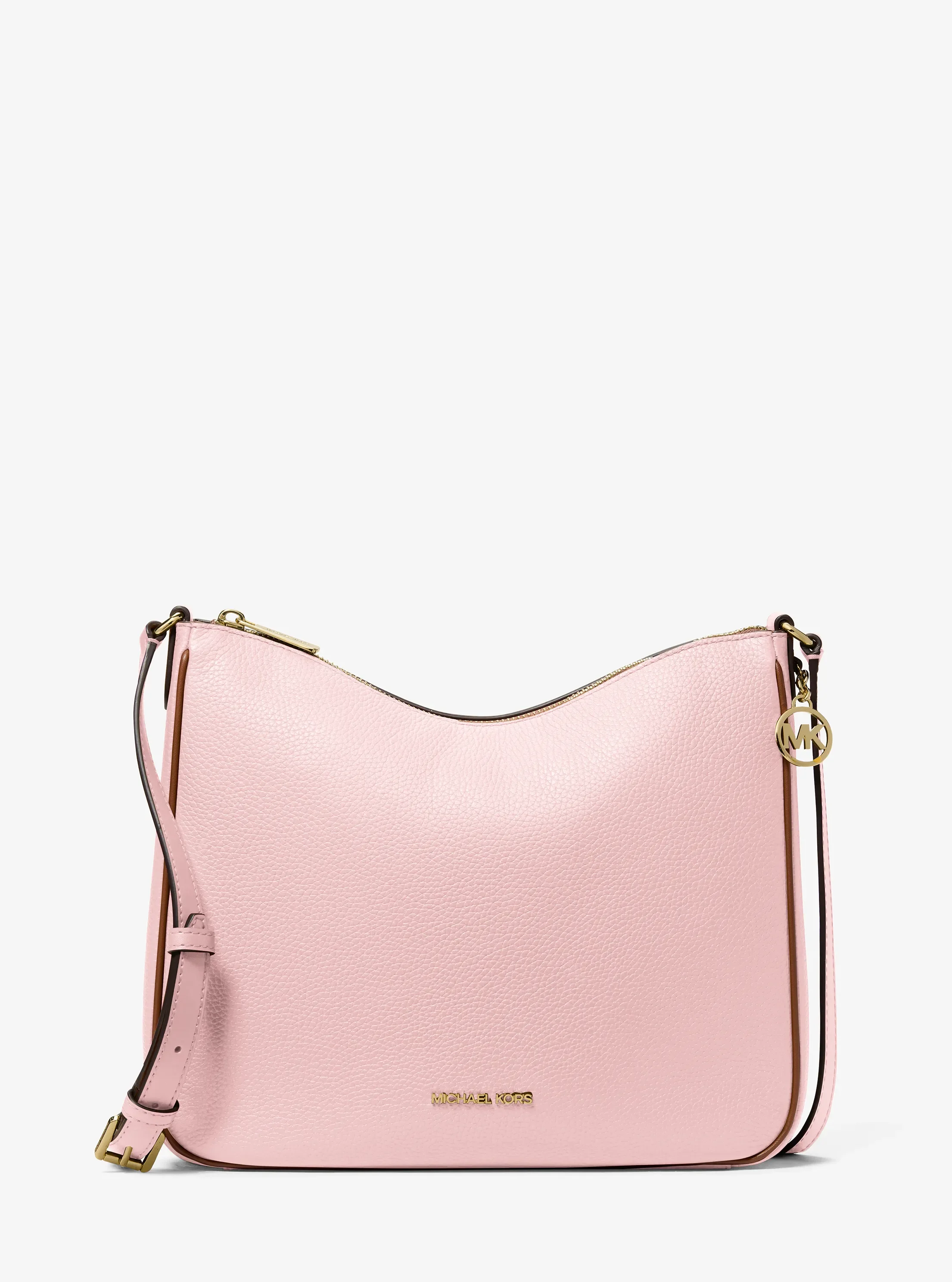 Сумки Michael Kors Nayla Medium Pebbled Leather Messenger