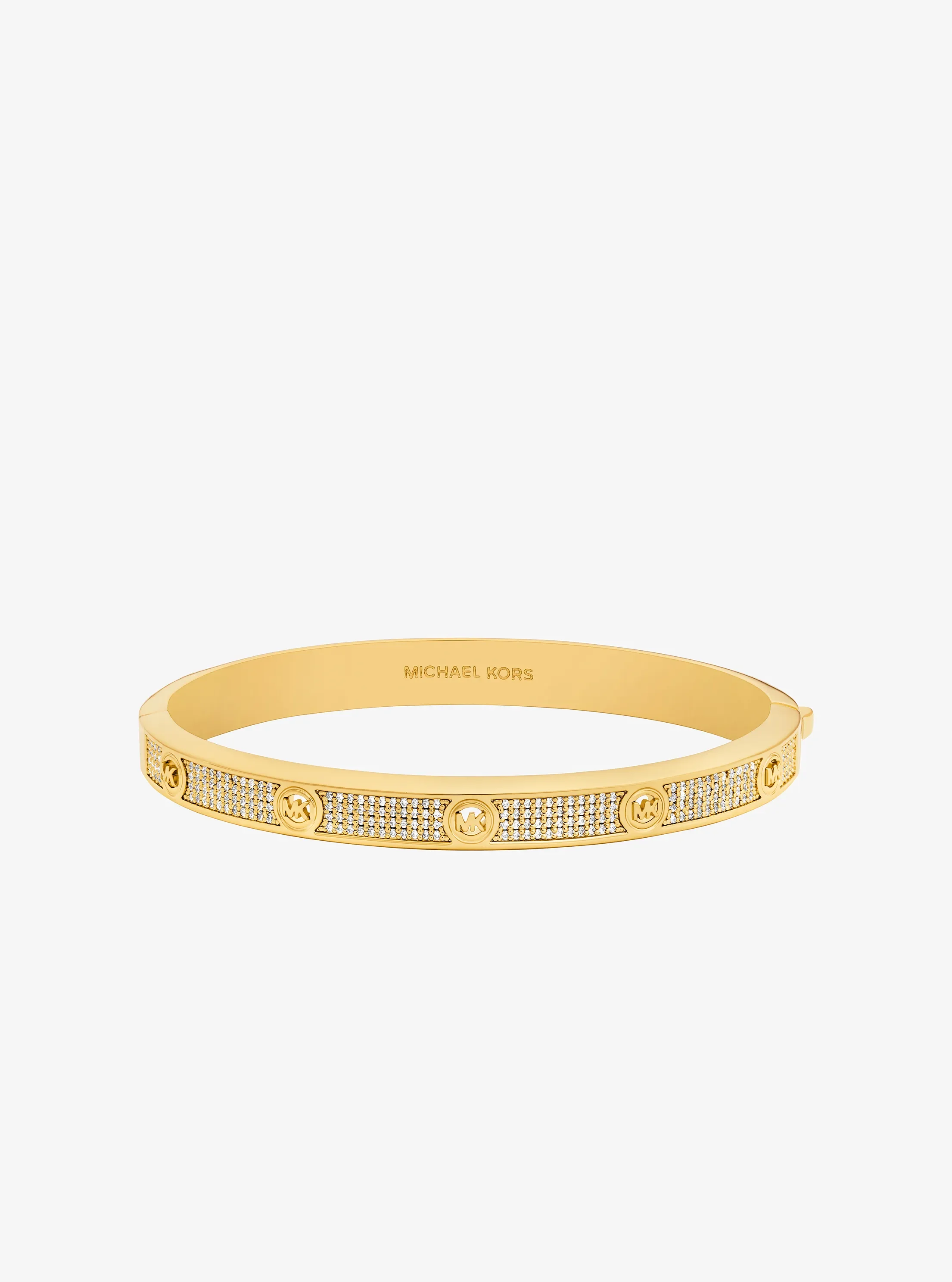 Michael Kors Pavé Logo Stud Bangle