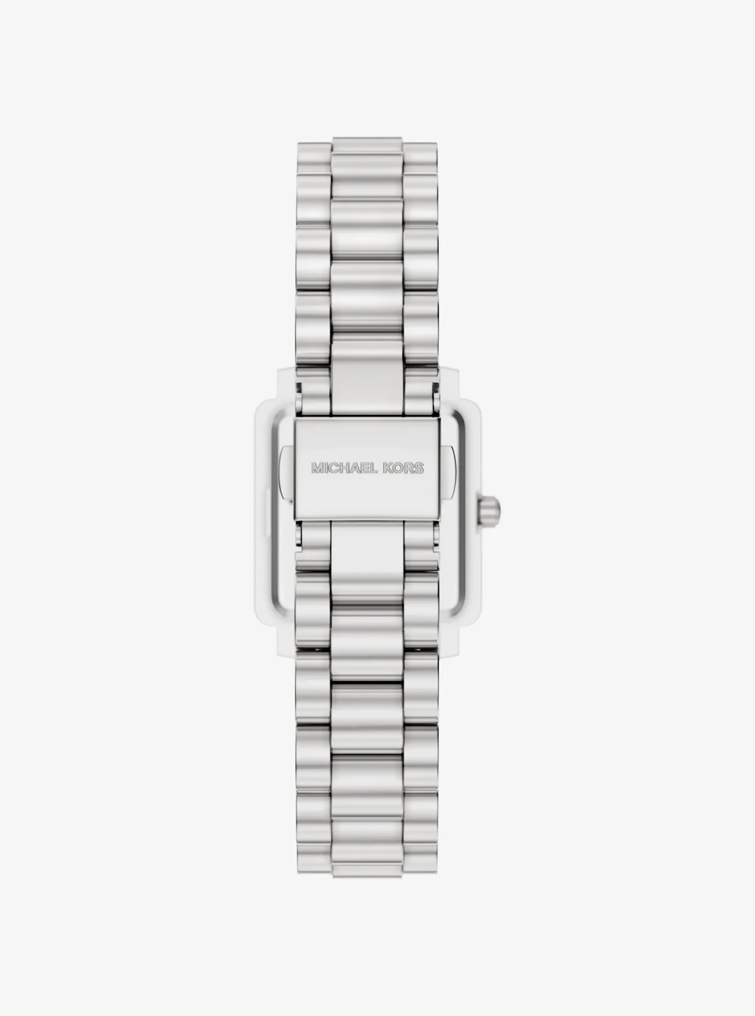 Часы Michael Kors Petite Gwynn Pavé Silver-Tone Watch, цвет: Серебряный — фото 3