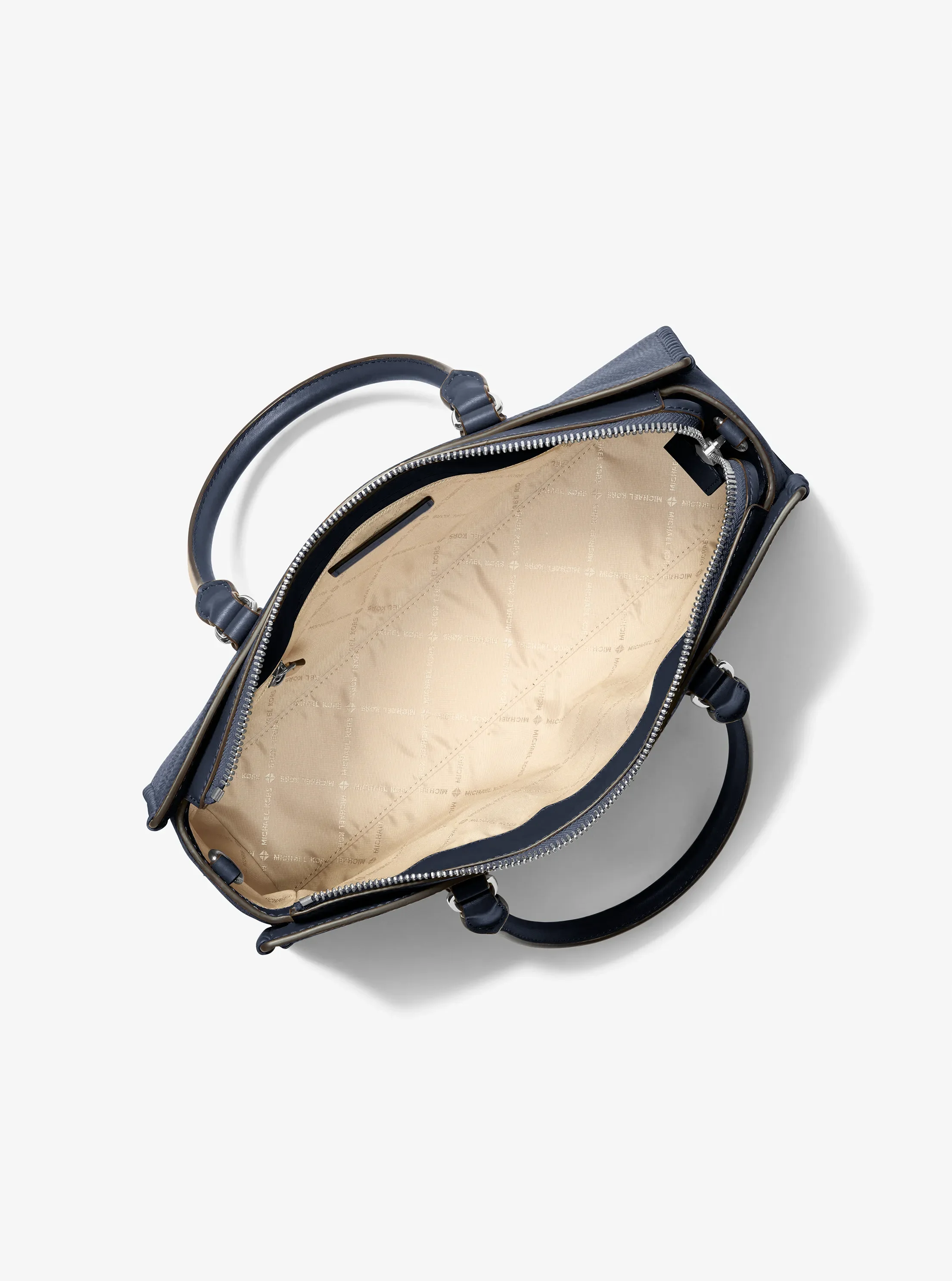 Сумки Michael Kors Arden Medium Top-Zip Satchel — фото 2