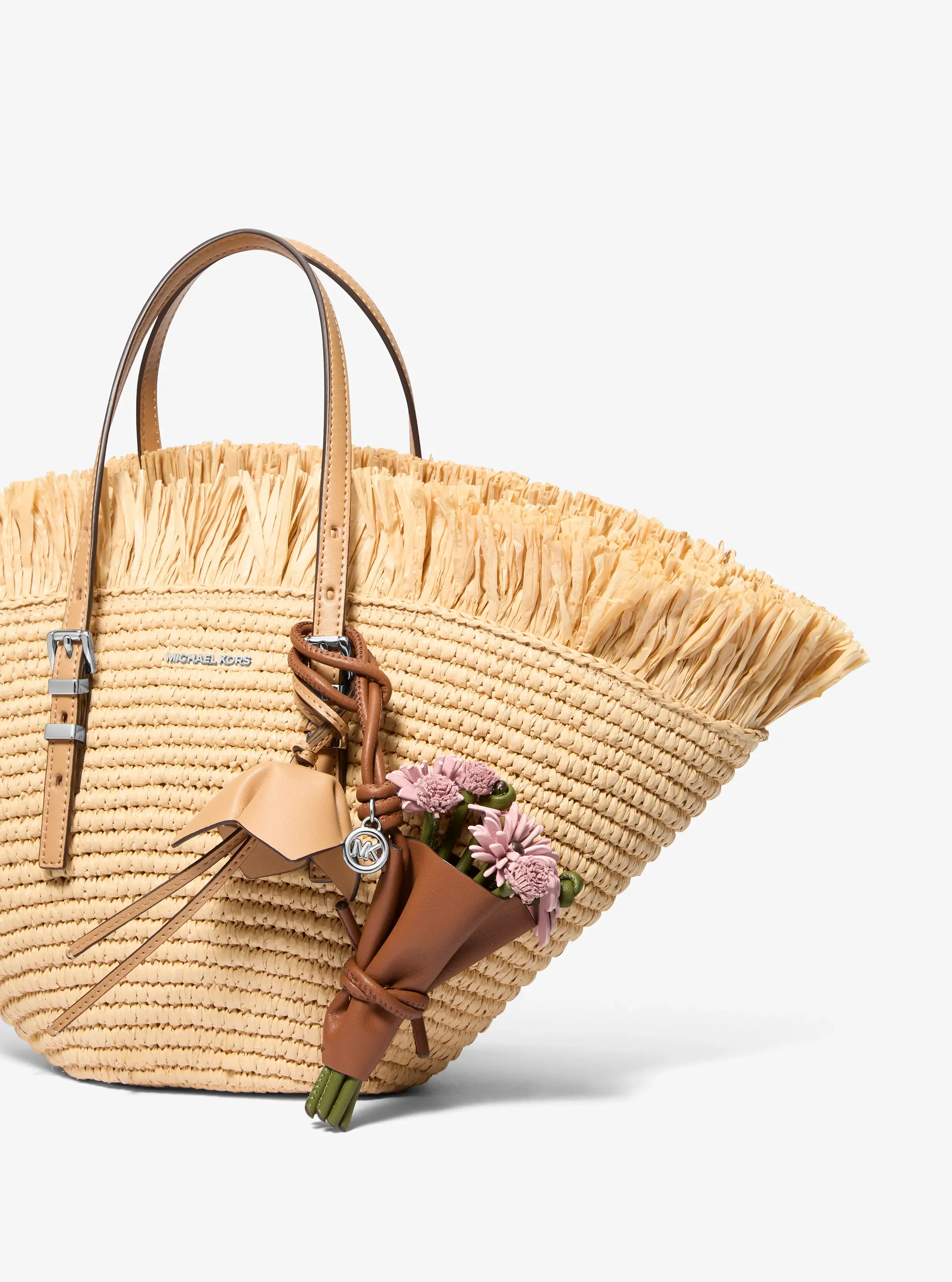 Брелоки Michael Kors Leather Floral Bouquet Bag Charm — фото 4