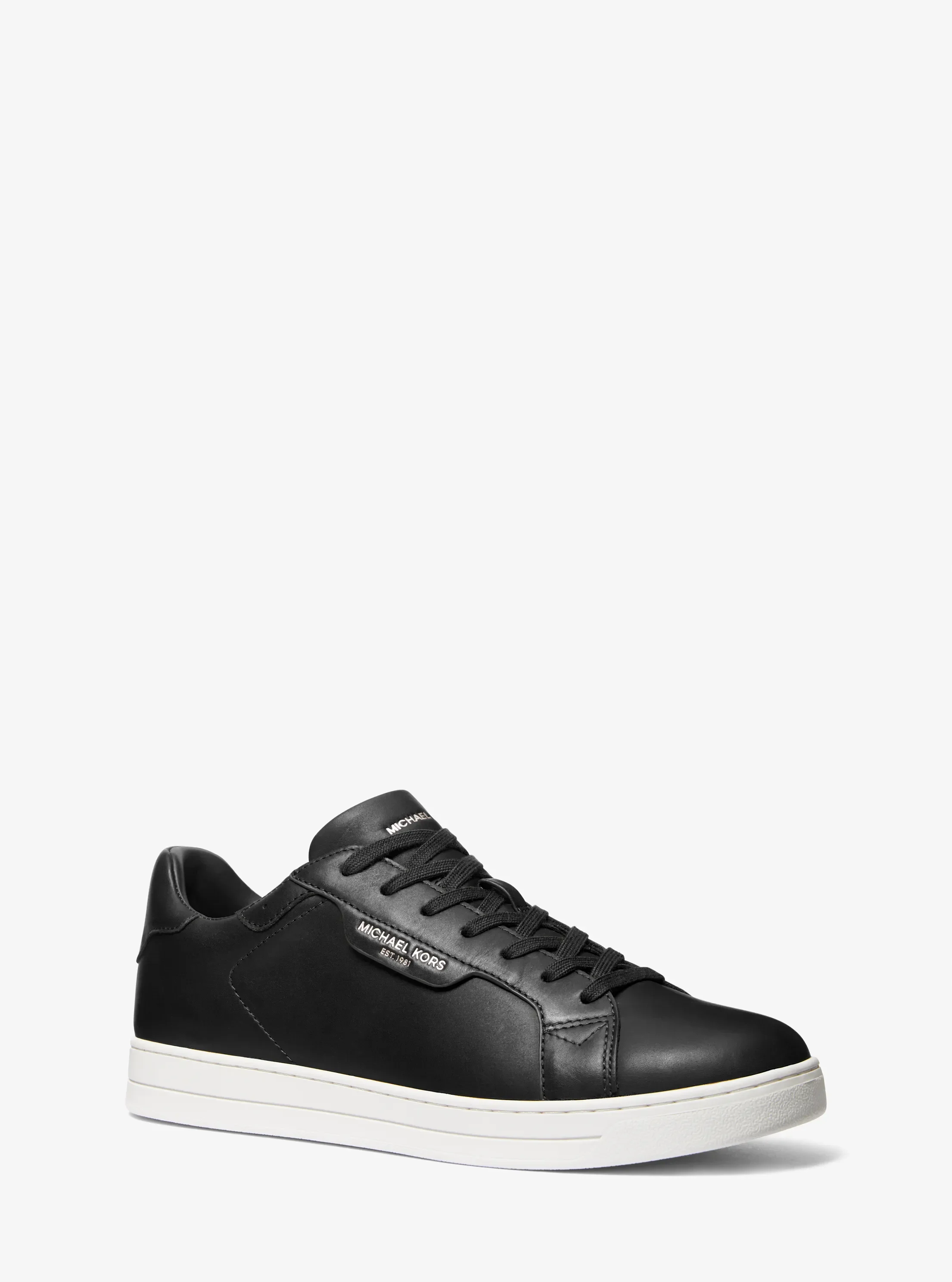 Мужские кроссовки Michael Kors Keating Leather, цвет: Чёрный