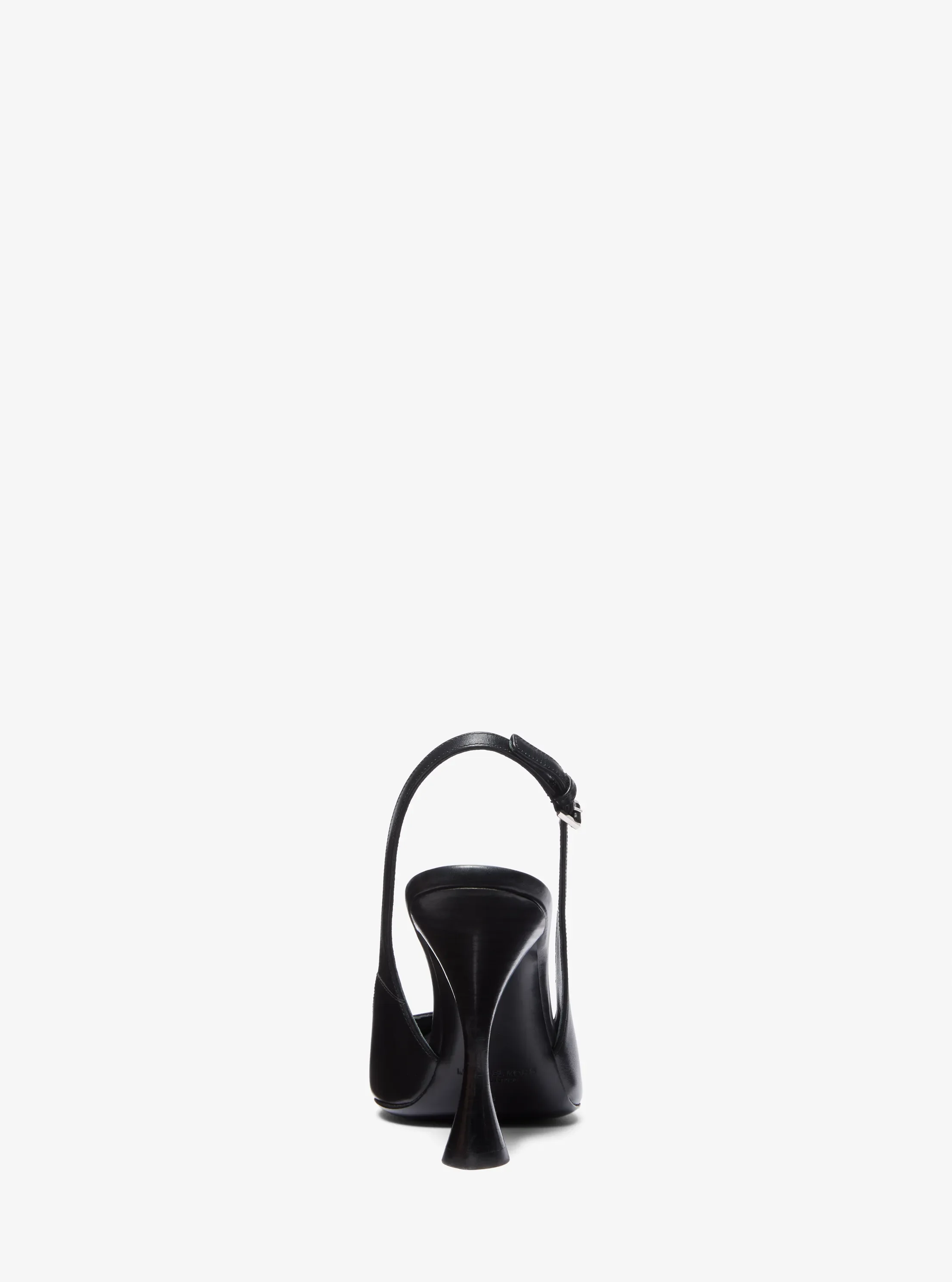 Туфли Michael Kors Isabella Leather Slingback Pump, цвет: Чёрный — фото 3