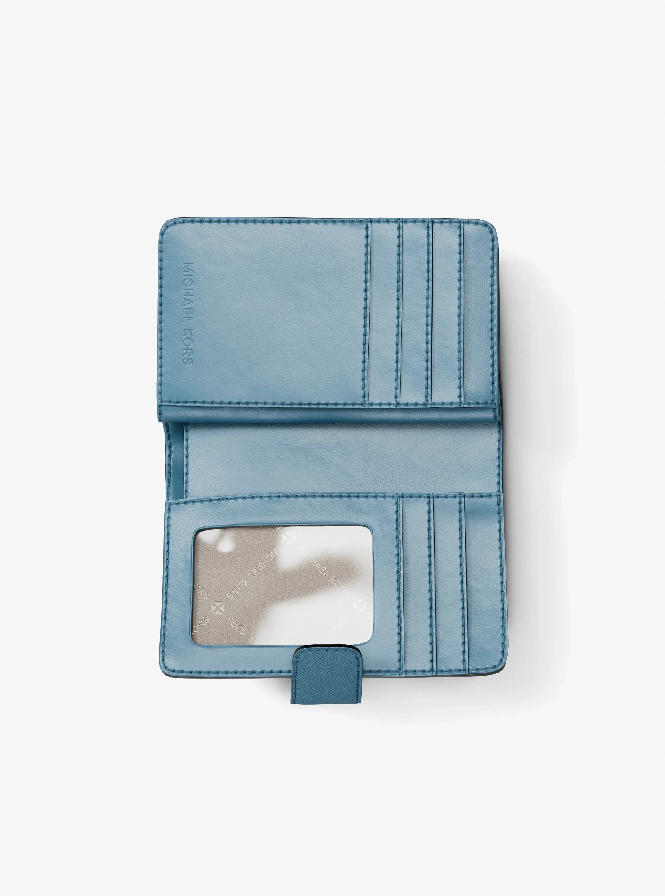 Кошельки Michael Kors Medium Saffiano Leather Wallet — фото 2