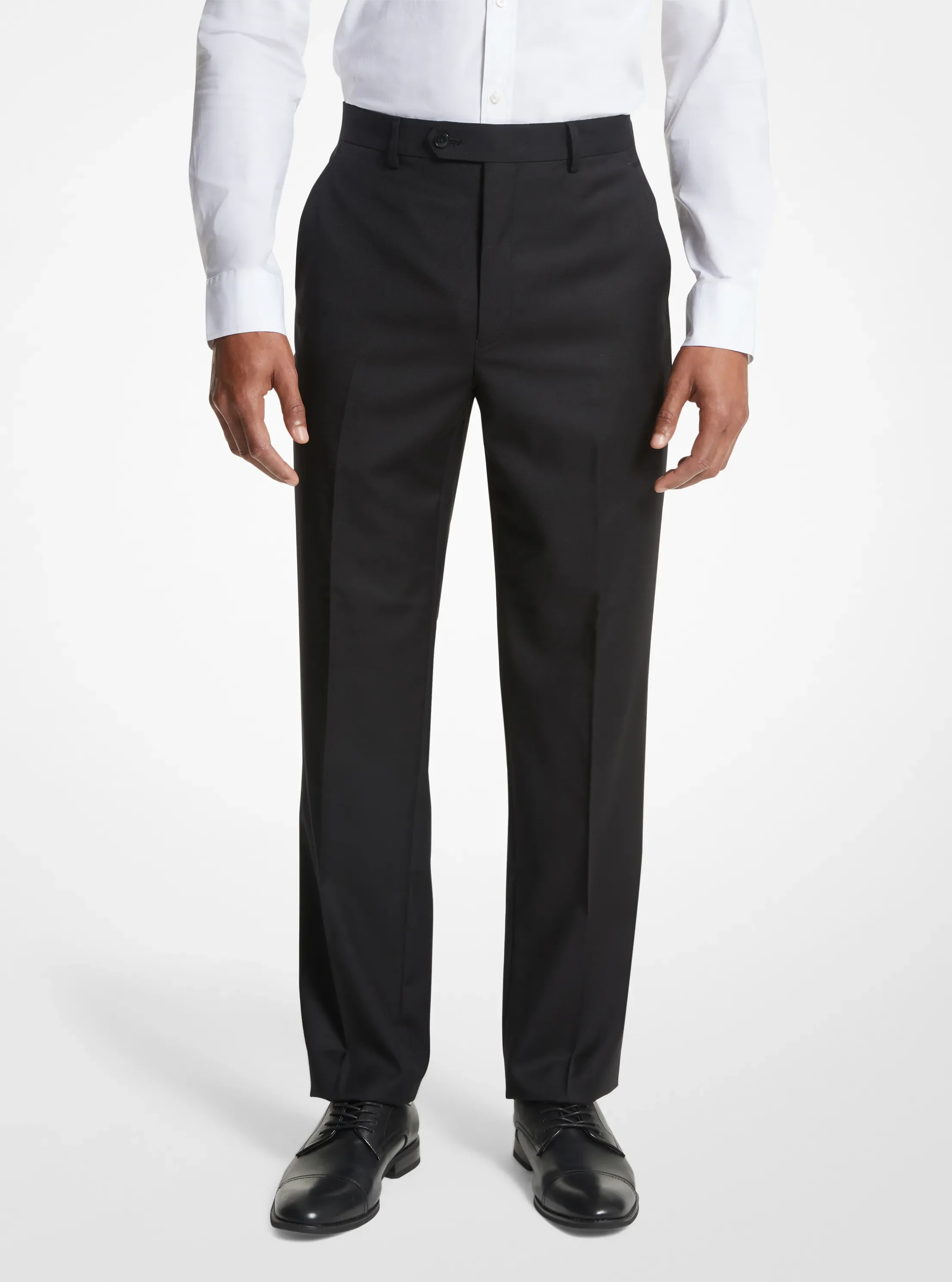 Мужские брюки Michael Kors Modern-Fit Wool Blend Suit Pants