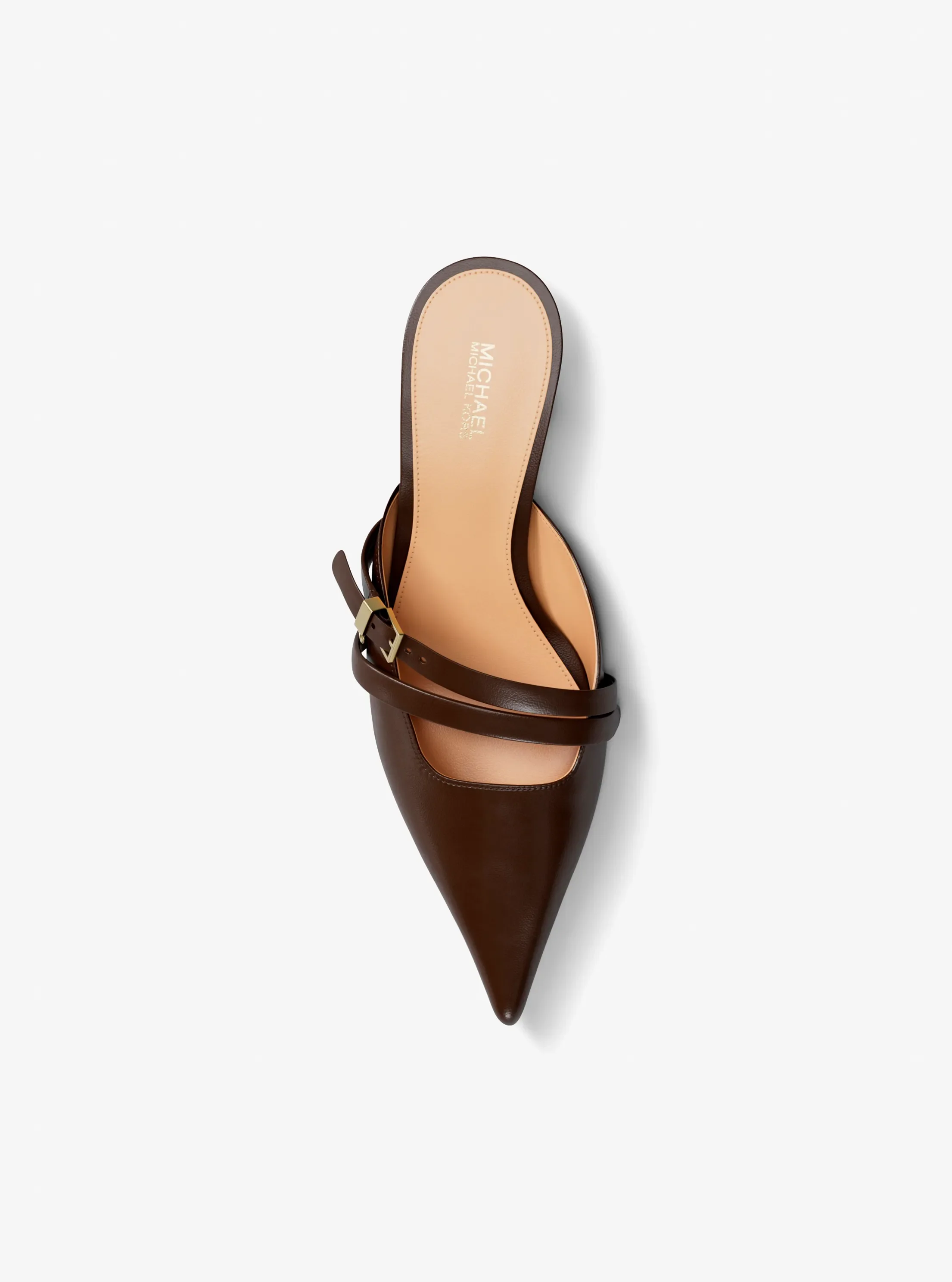 Сабо Michael Kors Yvette Kitten Mule, цвет: Nutmeg — фото 5