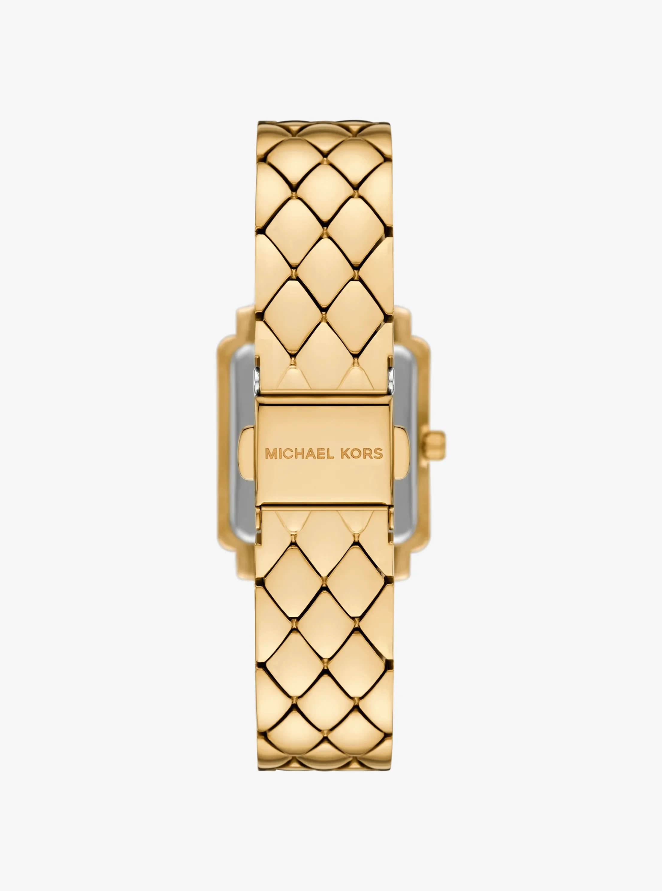 Часы Michael Kors Petite Gwynn Pavé Gold-Tone Watch, цвет: Золотой — фото 3