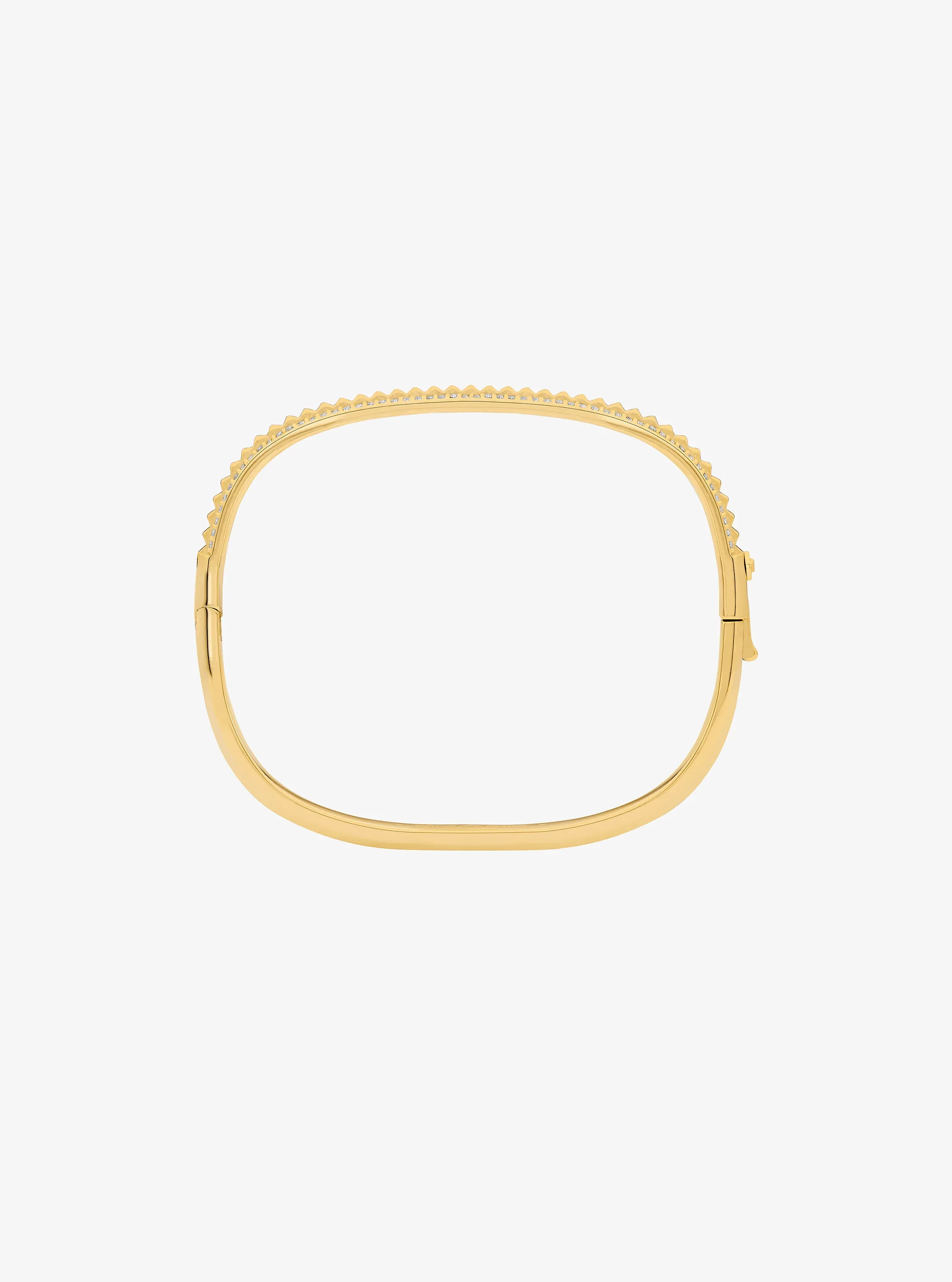Женский браслет Michael Kors Pavé Gold-Tone Brass, цвет: Золотой — фото 2