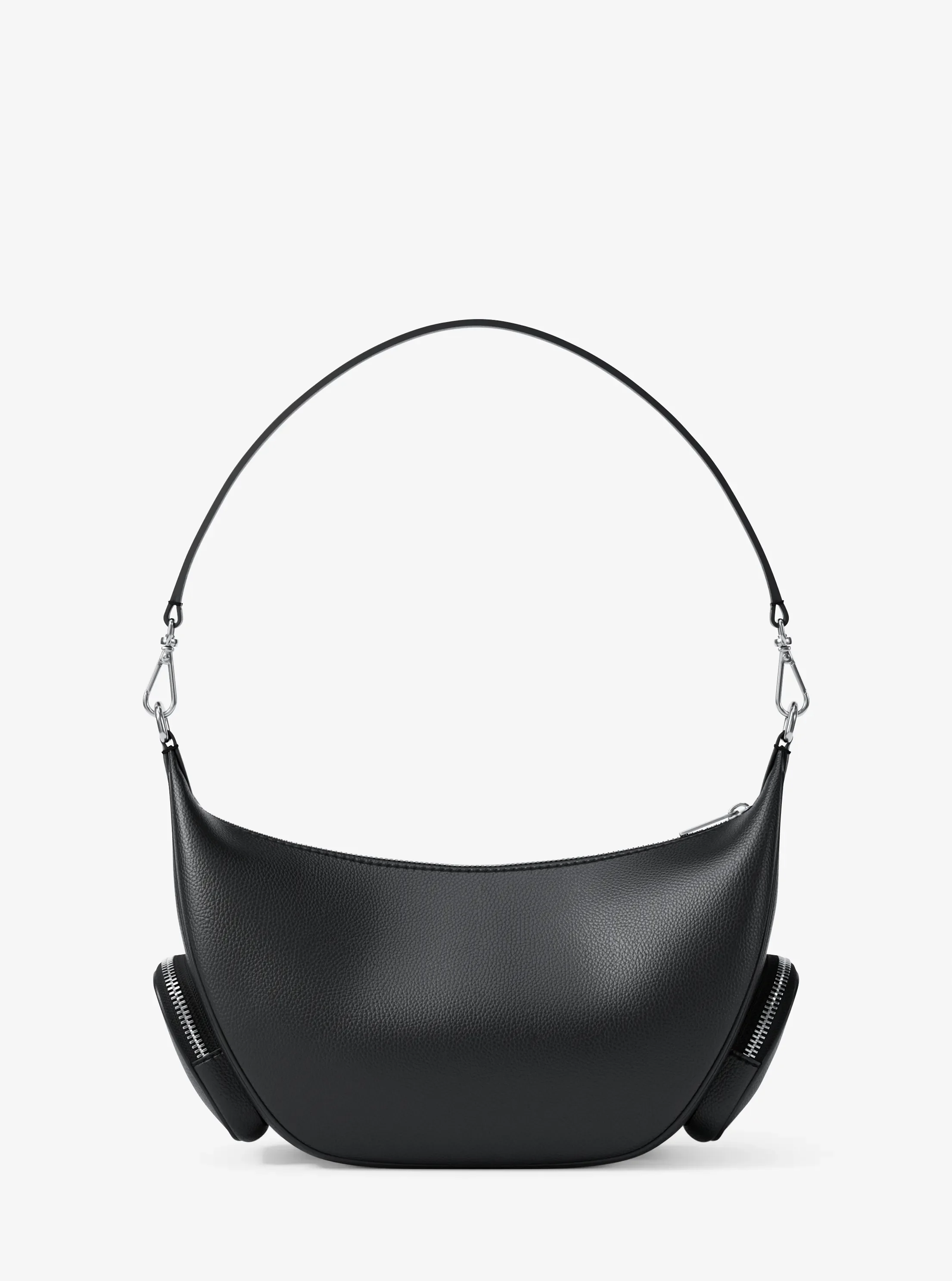 Сумки Michael Kors Merritt Medium Pebbled Leather Convertible Shoulder — фото 3