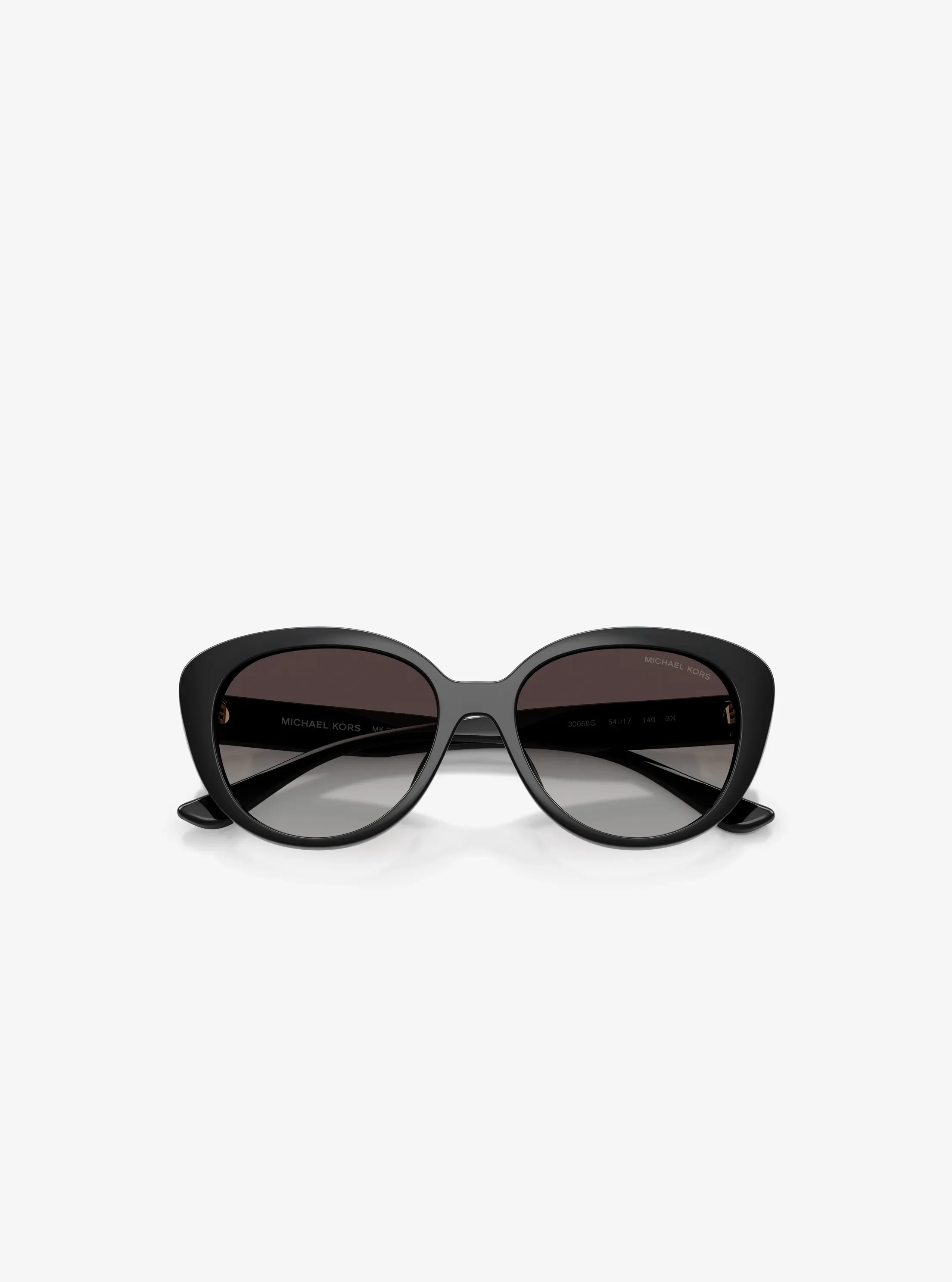 Солнцезащитные очки Michael Kors Fair Harbor Sunglasses, цвет: Чёрный — фото 5