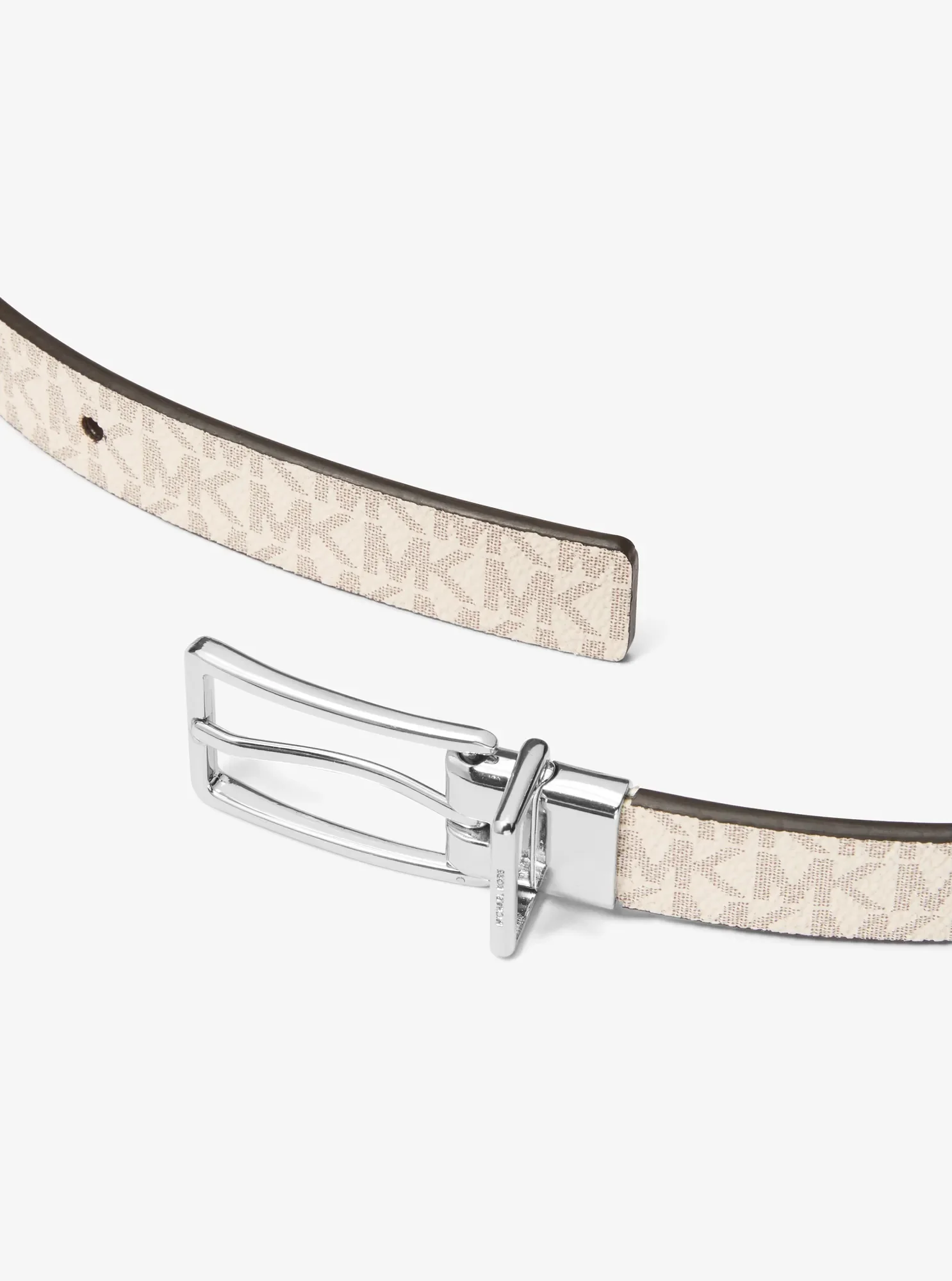 Женские ремни Michael Kors Reversible Signature Logo and Leather Belt — фото 3