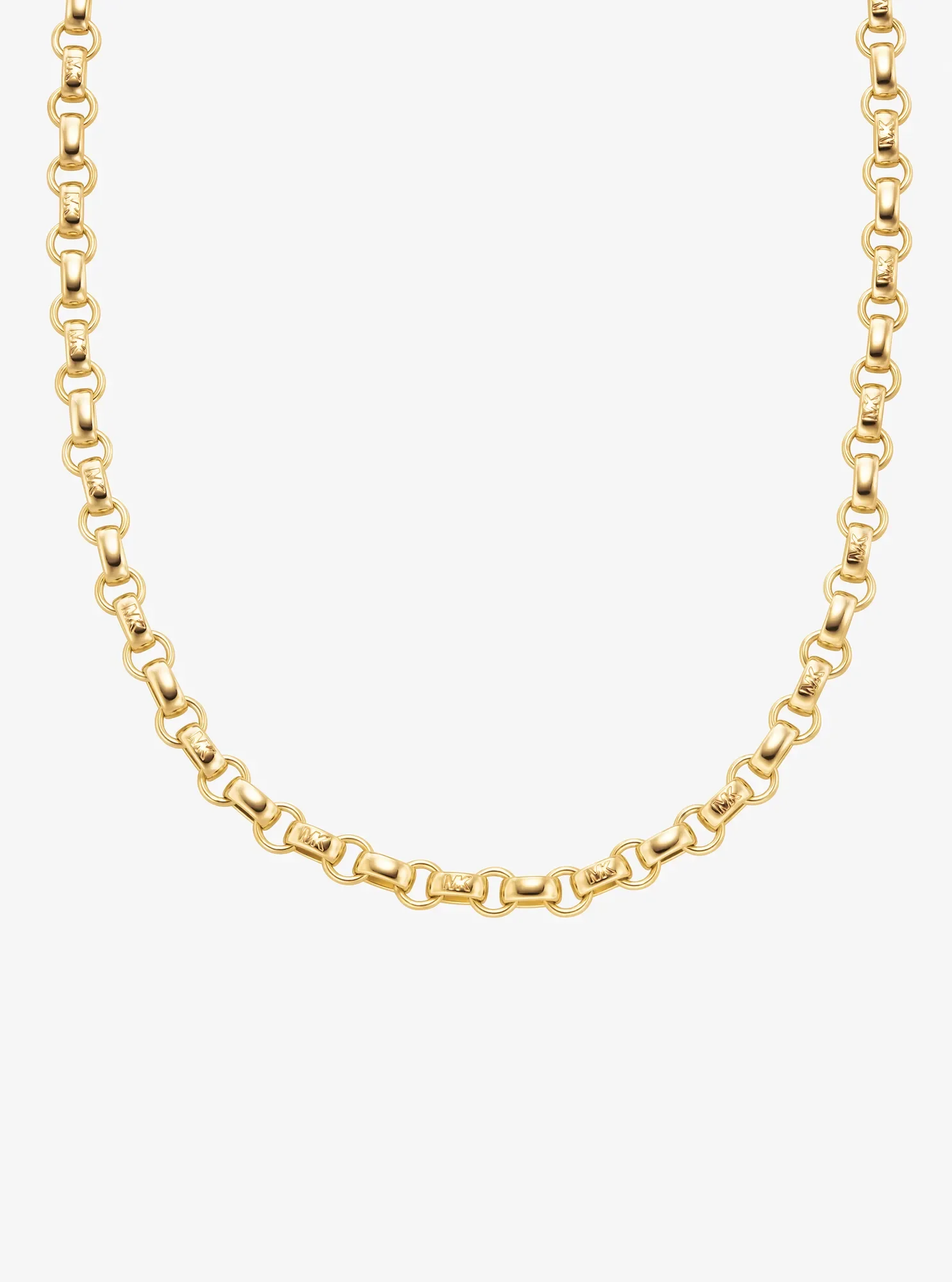 Женское колье Michael Kors Link, цвет: Золотой — фото 2
