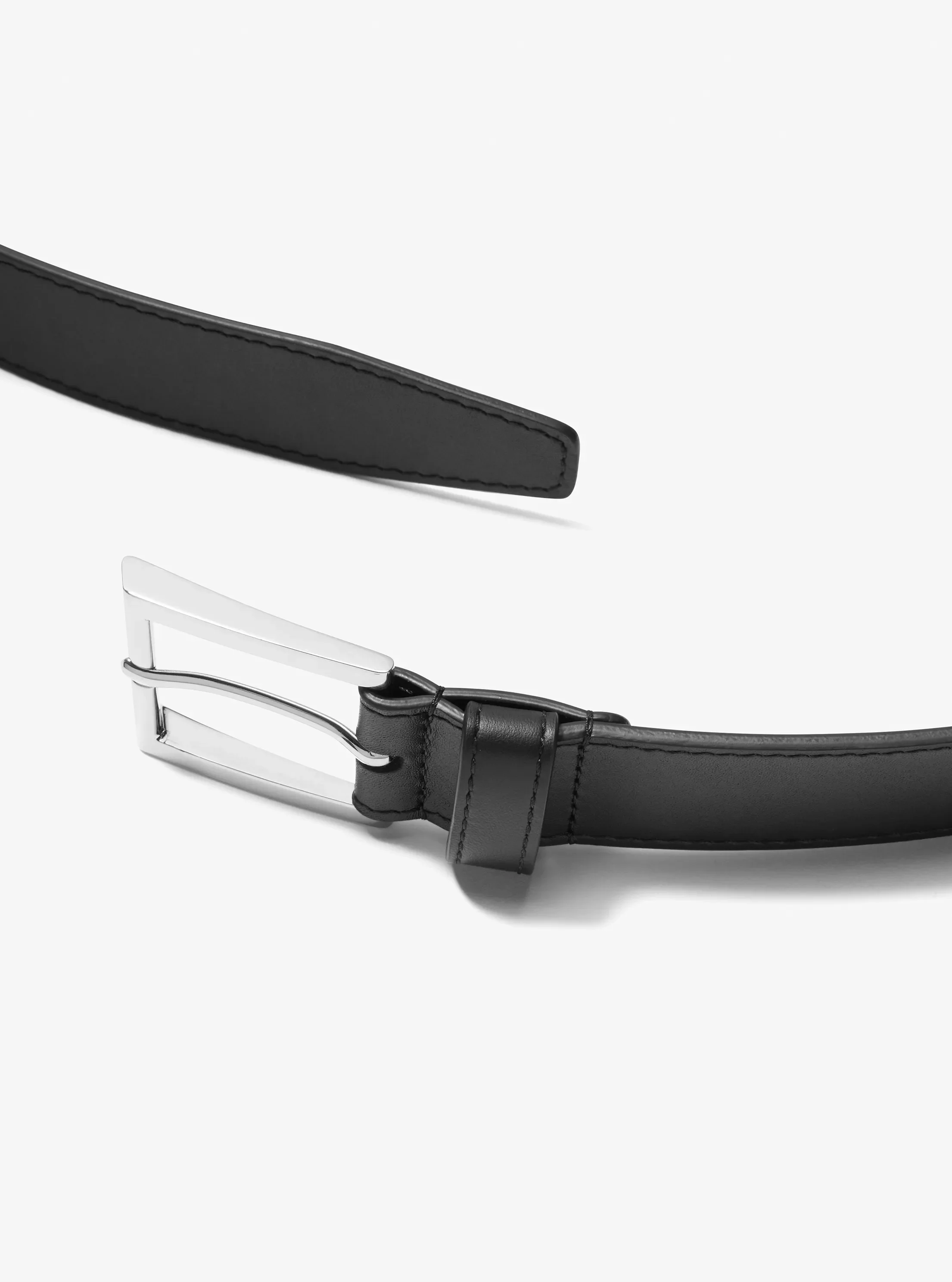 Женские ремни Michael Kors Elisabetta Leather Waist Belt — фото 2
