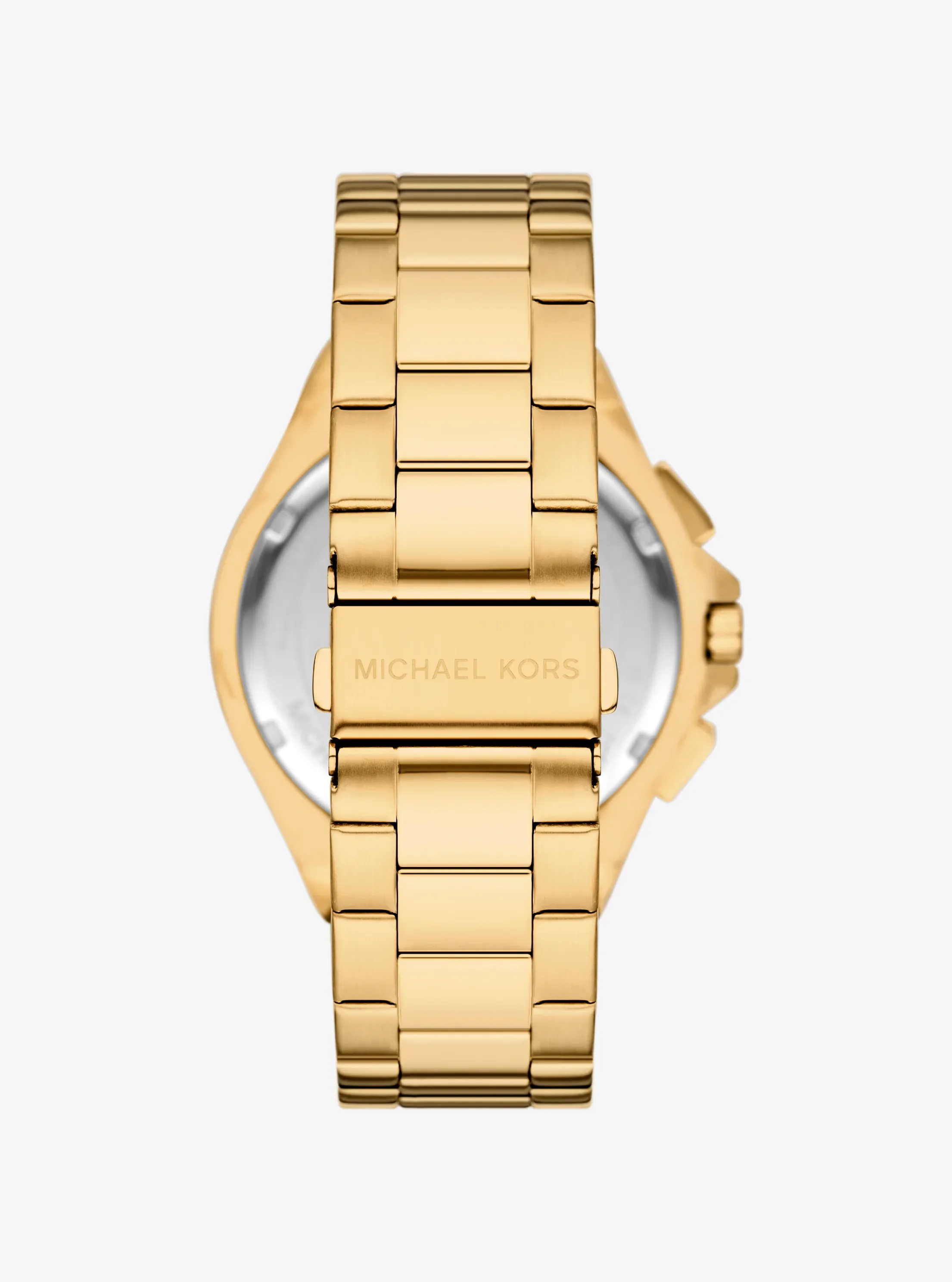 Часы Michael Kors Oversized Lennox Gold-Tone Watch, цвет: Золотой — фото 3