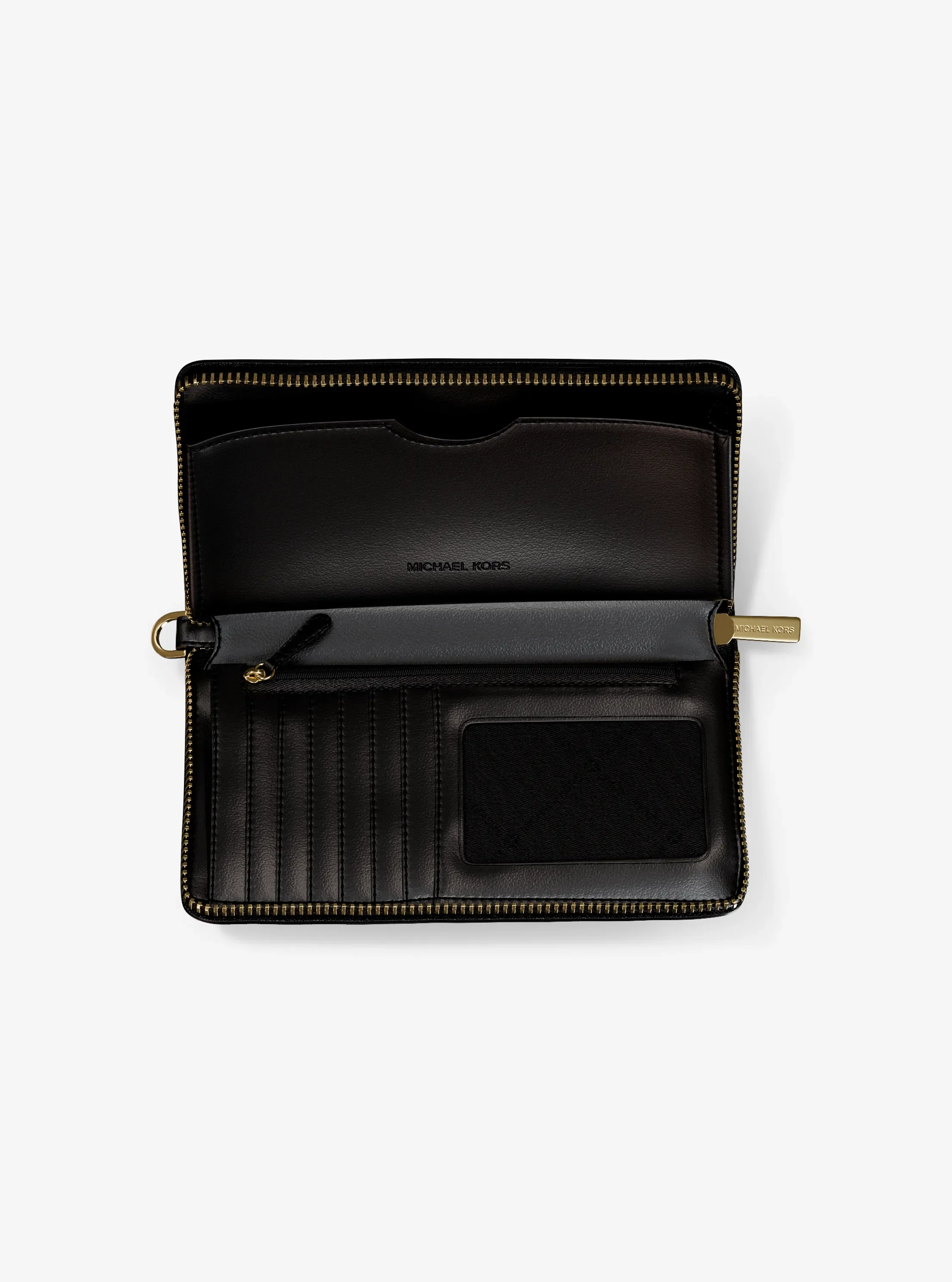 Кошельки Michael Kors Jet Set Large Signature Logo Smartphone Wallet — фото 2