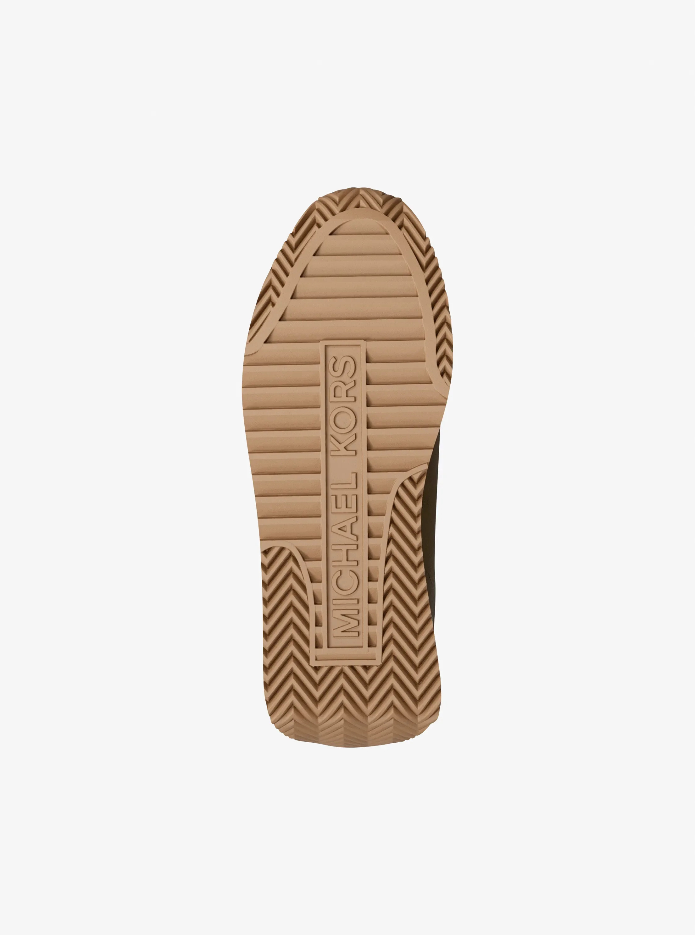 Кроссовки Michael Kors Rhodes Color-Block Suede Trainer, цвет: Тёмно-зелёный — фото 6