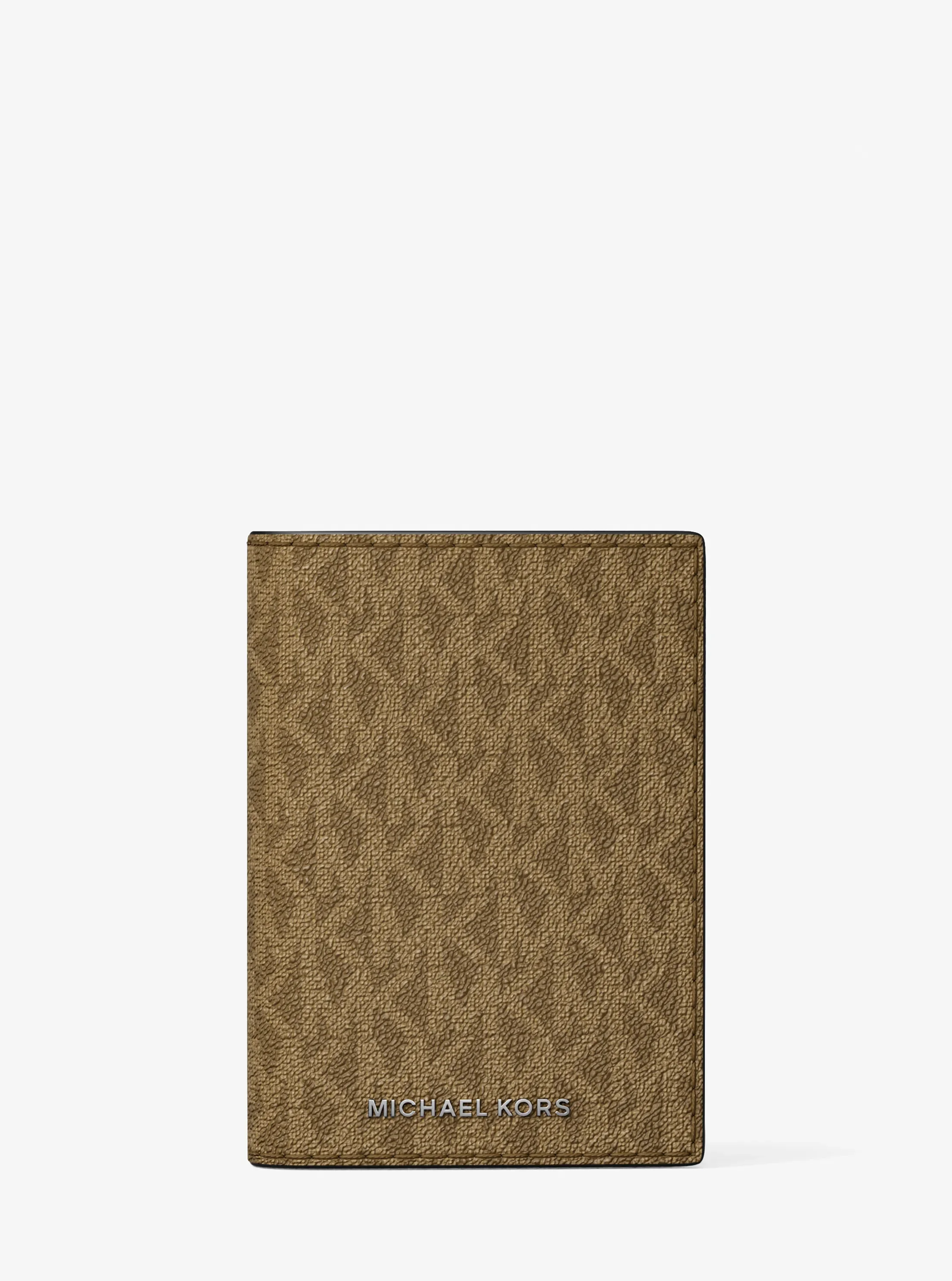 Мужские кошельки Michael Kors Hudson Signature Logo Folio Card Case