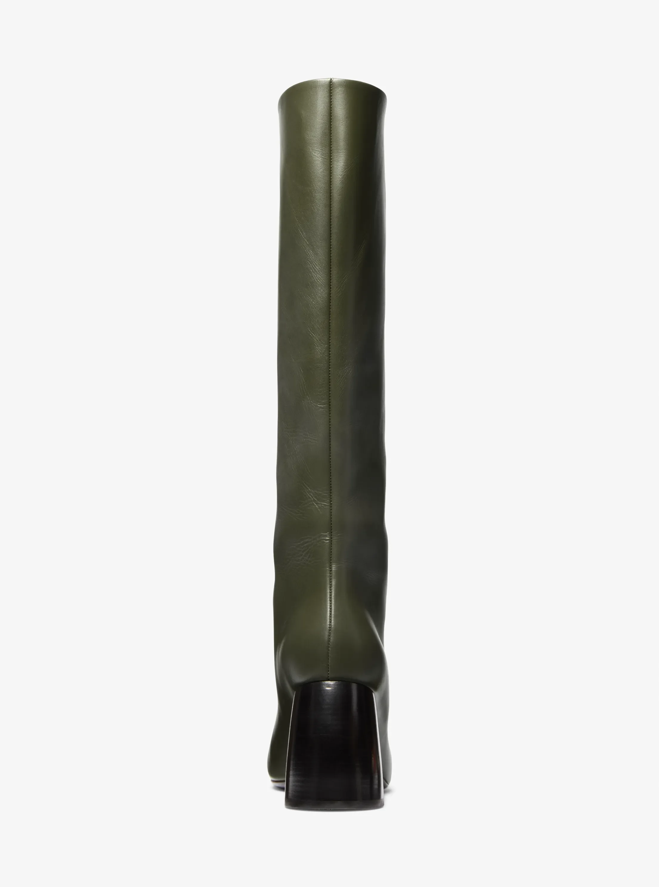 Ботинки Michael Kors Kaitlin Leather Riding Boot, цвет: Зелёный — фото 3
