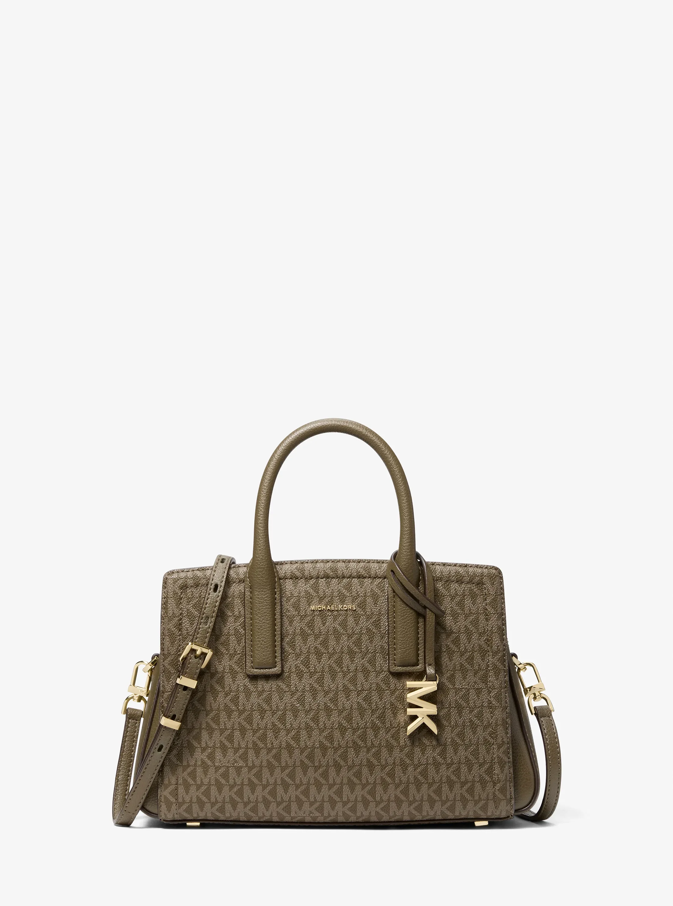 Сумки Michael Kors Laila Small Signature Logo Satchel