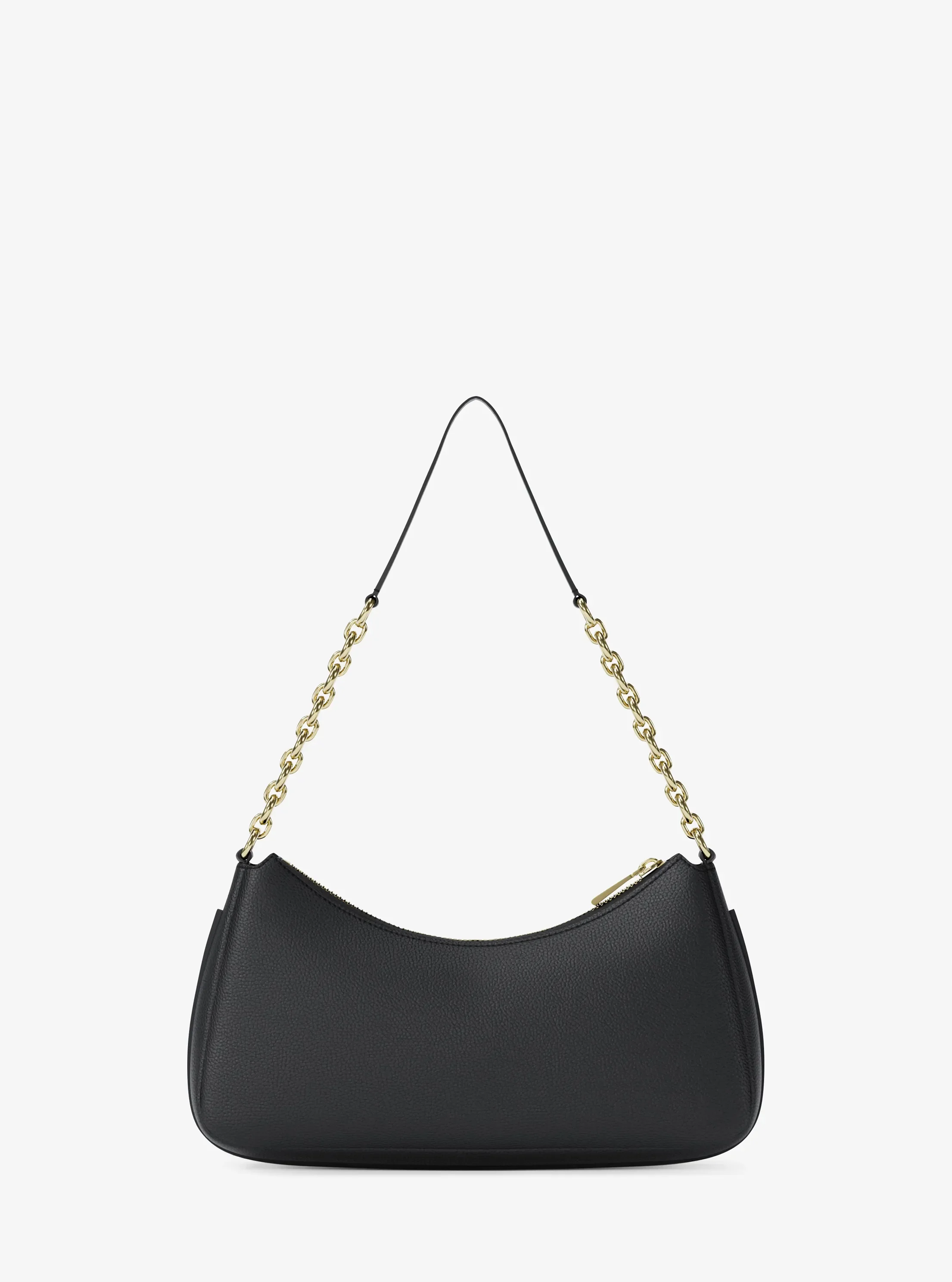 Женская сумка Michael Kors Nolita Medium Pebbled Leather Chain Pochette, цвет: Чёрный — фото 3